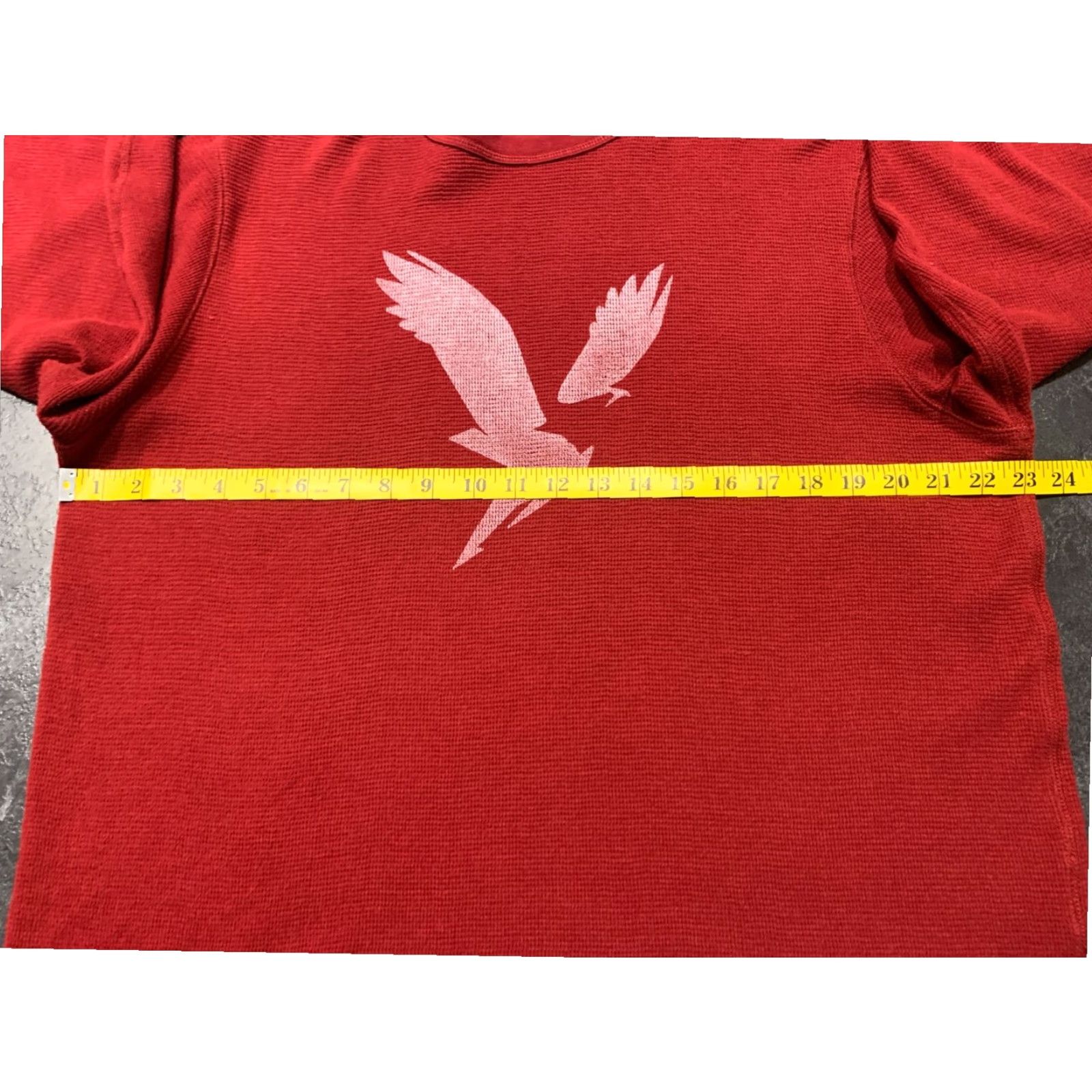 American Eagle Outfitters American Eagle Outfitters Crew Neck Pullover Sweater Adult Extra Large Maroon Long Sleeve 90s Style Mens Size US XL / EU 56 / 4 - 6 Thumbnail