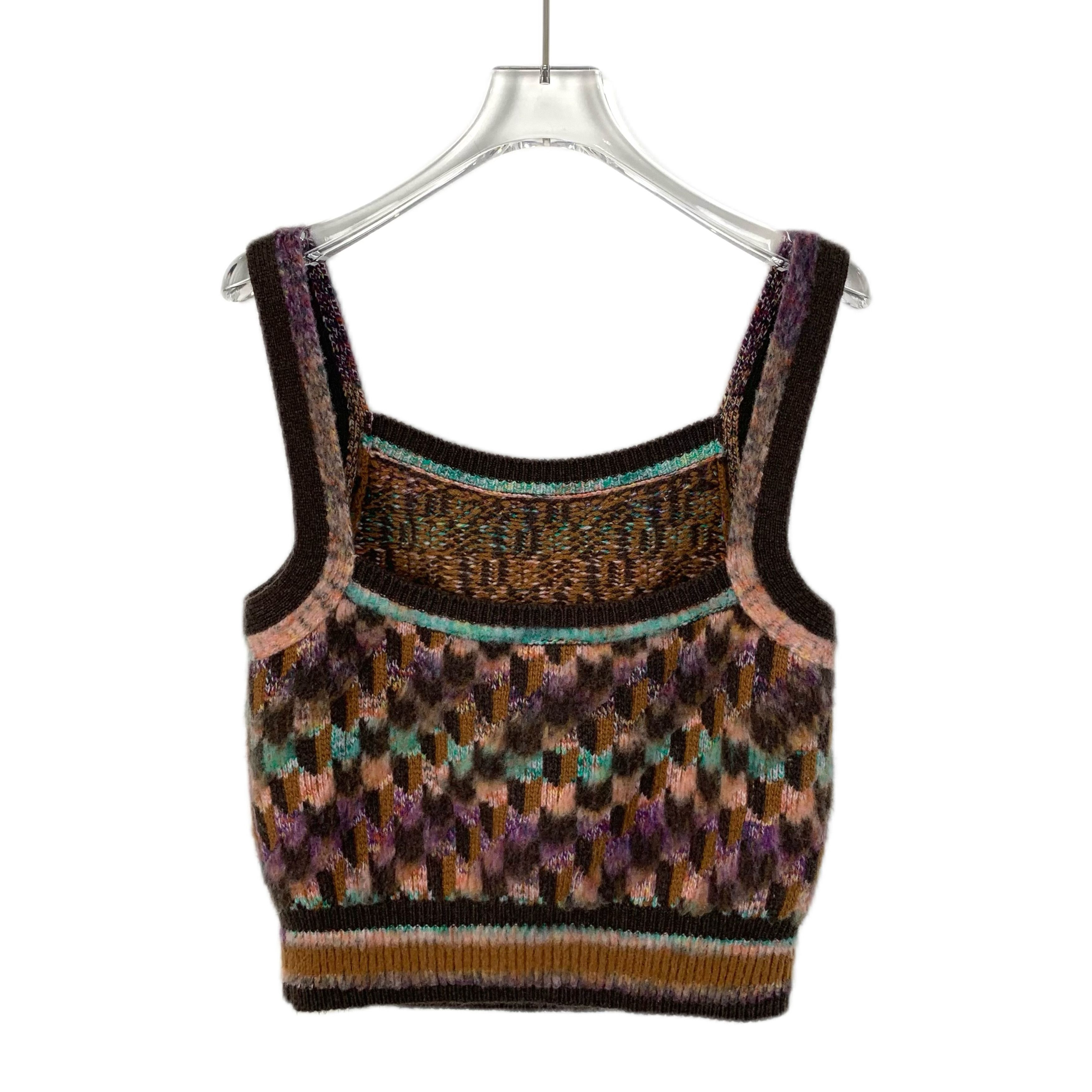 Chanel Chanel Colorblock Cashmere Knit Tank Top (Size S) Size S / US 4 / IT 40 - 8 Thumbnail