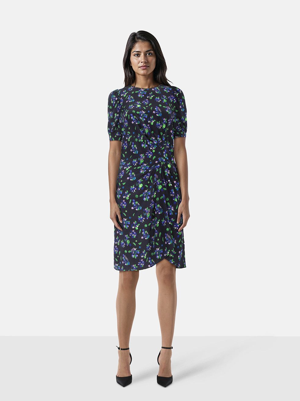 Zadig & Voltaire Floral Print Silk Bianca Dress Size S / US 4 / IT 40 - 1 Thumbnail