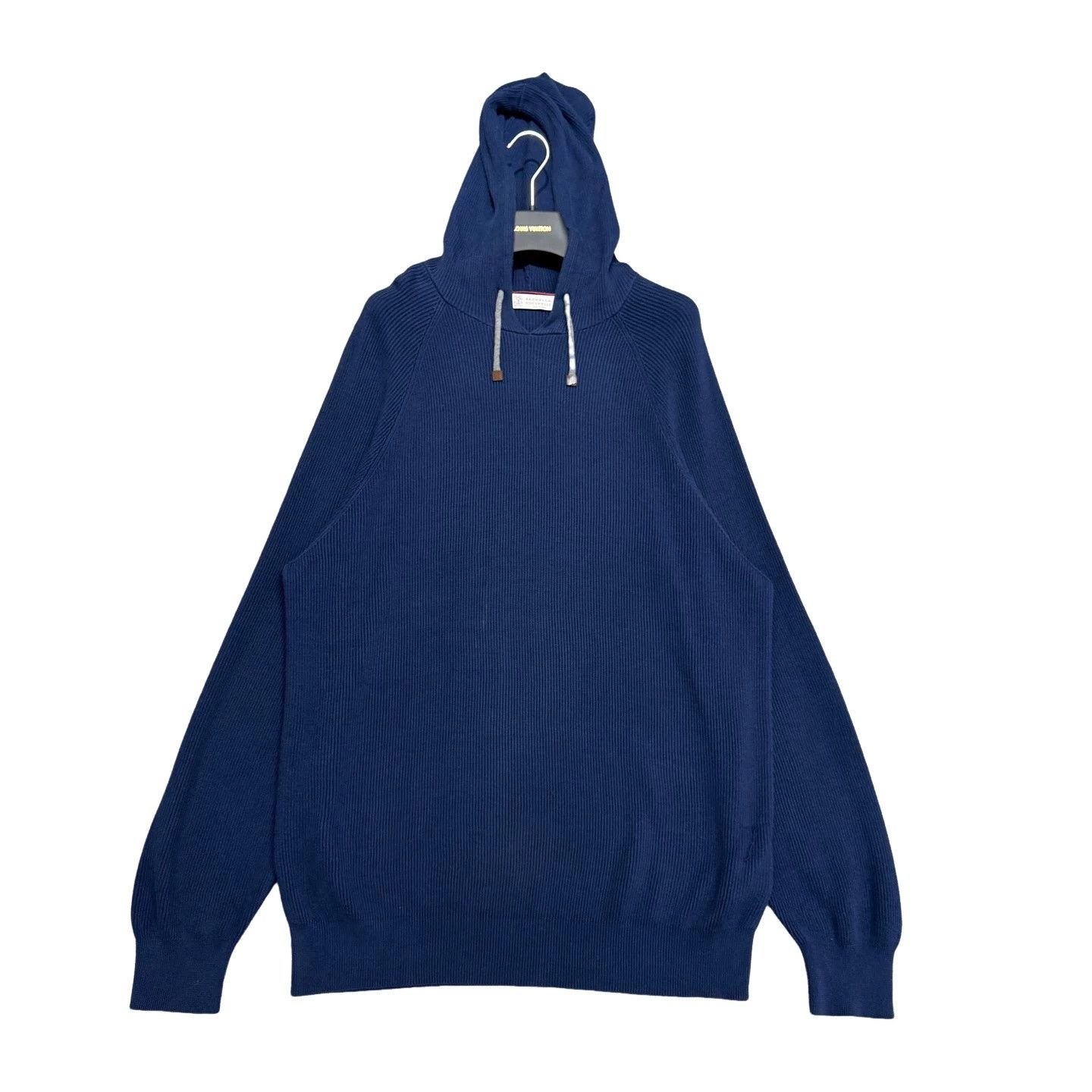 Brunello Cucinelli Brunello Cucinelli Knit Hoodie Size XL Size US XL / EU 56 / 4 - 1 Thumbnail