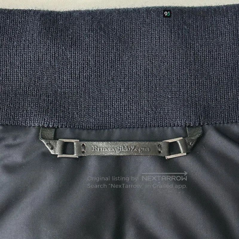 Ermenegildo Zegna Zegna Men's Classic Wool Zipper Long . Size US M / EU 48-50 / 2 - 3 Thumbnail