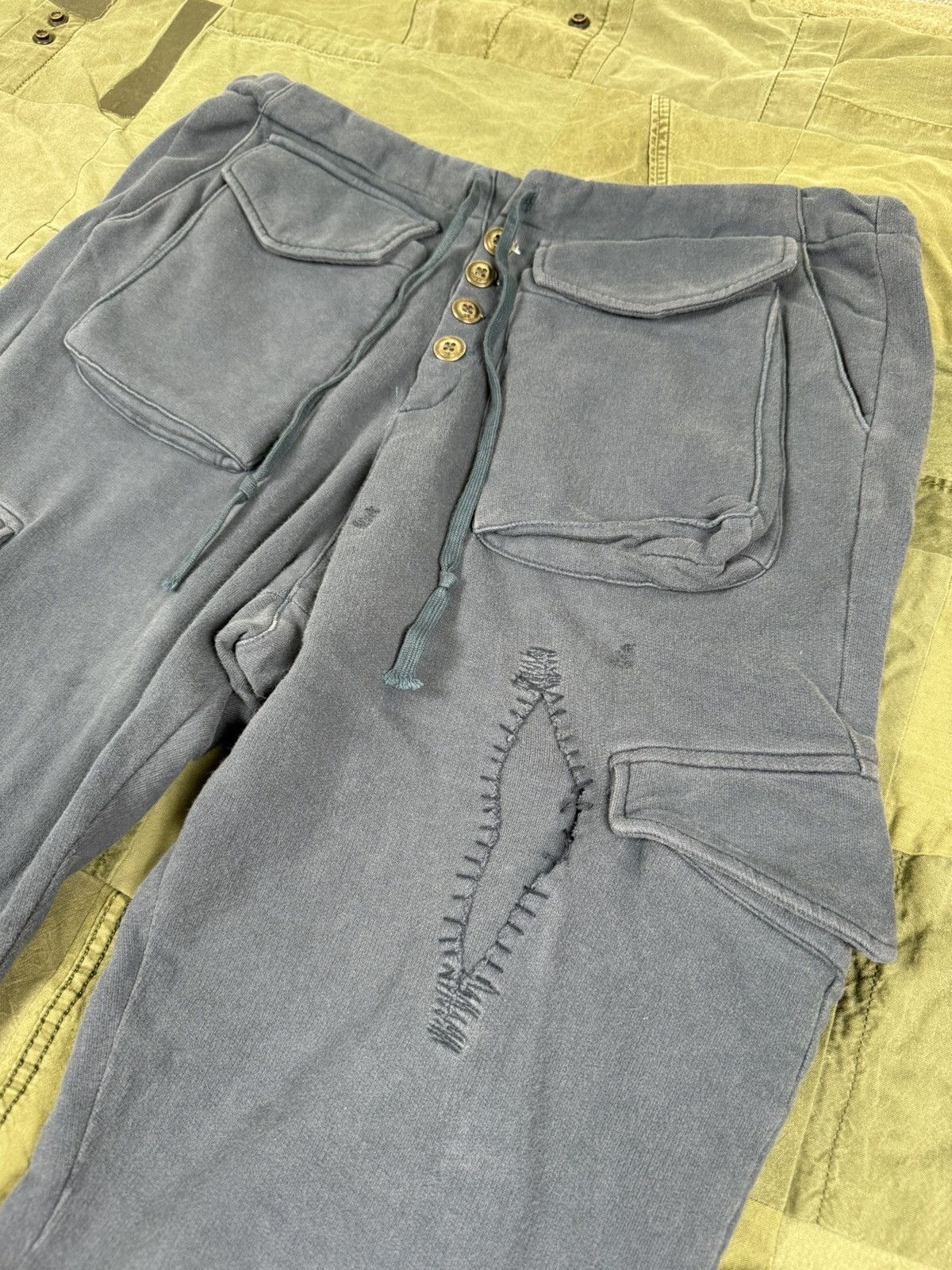 Greg Lauren Cargo Lounge GL Pant Size US 36 / EU 52 - 2 Thumbnail