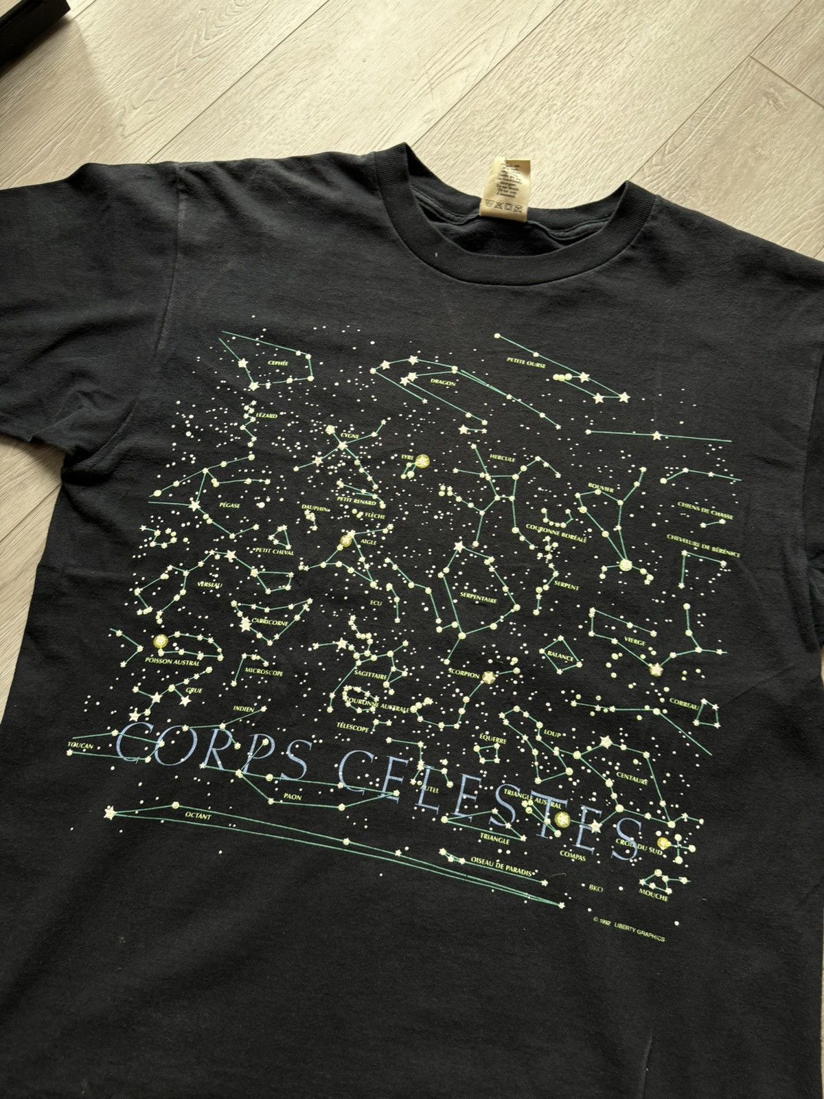Hanes × NASA Vintage 1992 librety grapics heavenly bodies tshirt M L rade Size US L / EU 52-54 / 3 - 2 Thumbnail