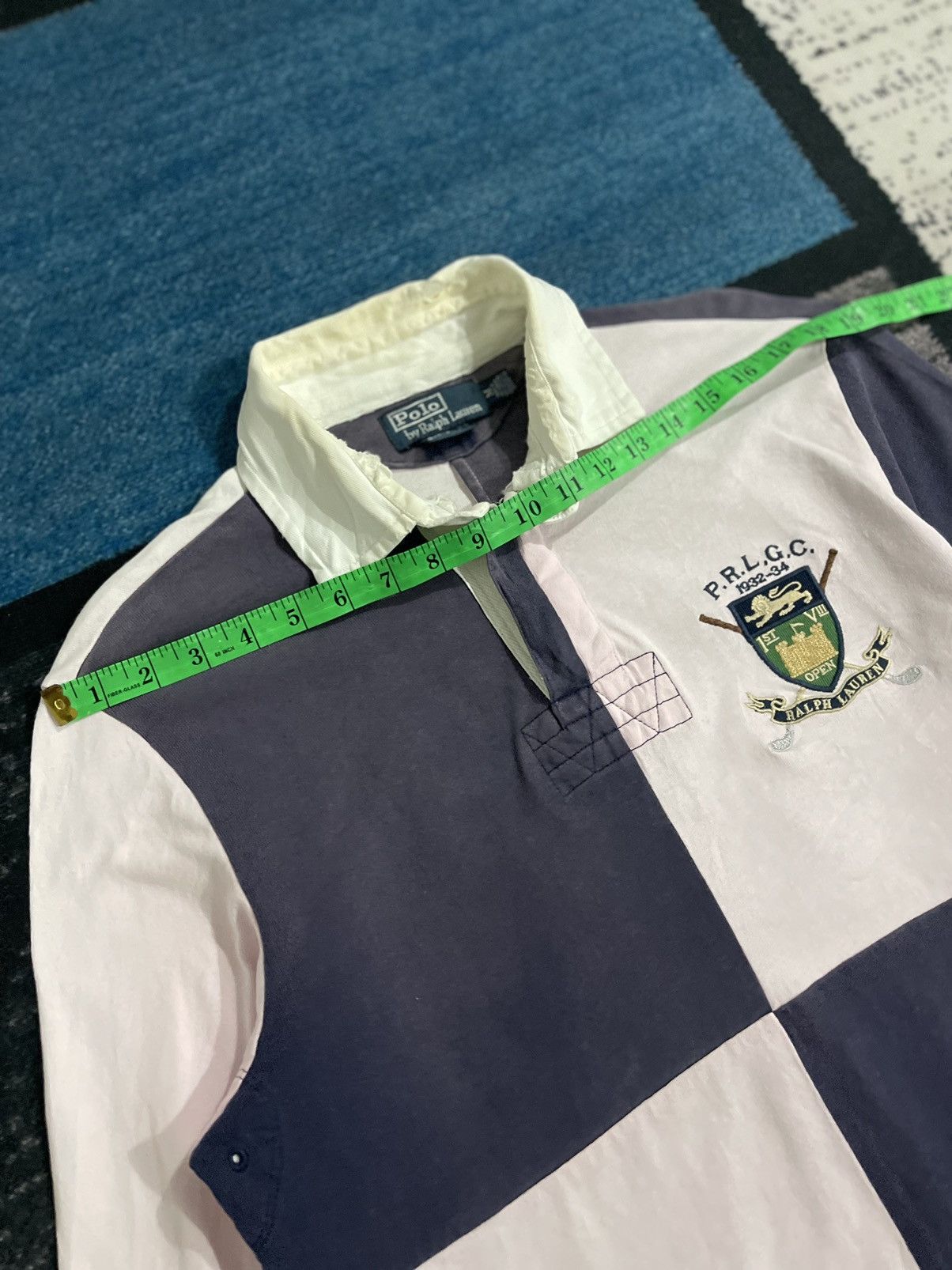 Polo Ralph Lauren Y2k Vintage Faded Polo Ralph Lauren Style Rugby Polo Tee Size US M / EU 48-50 / 2 - 19 Thumbnail