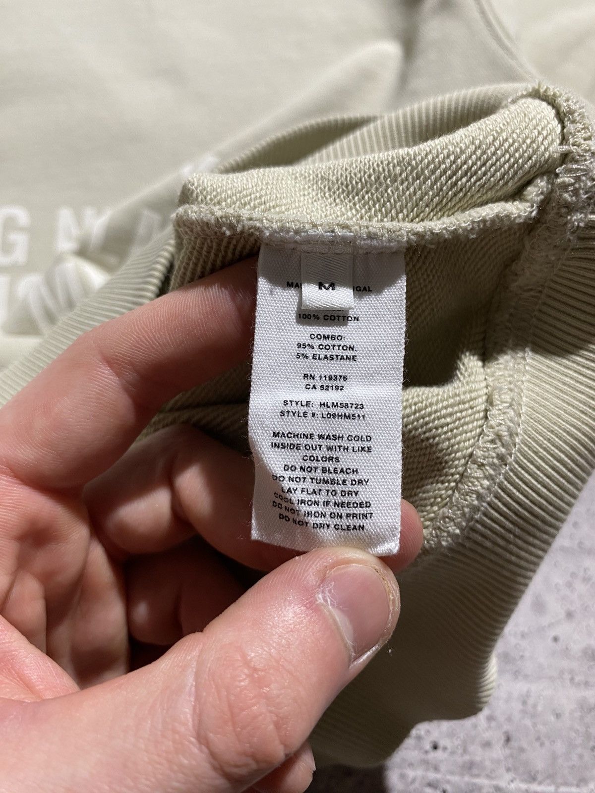 Helmut Lang Helmut Lang monogram sweatshirt Size US M / EU 48-50 / 2 - 15 Thumbnail