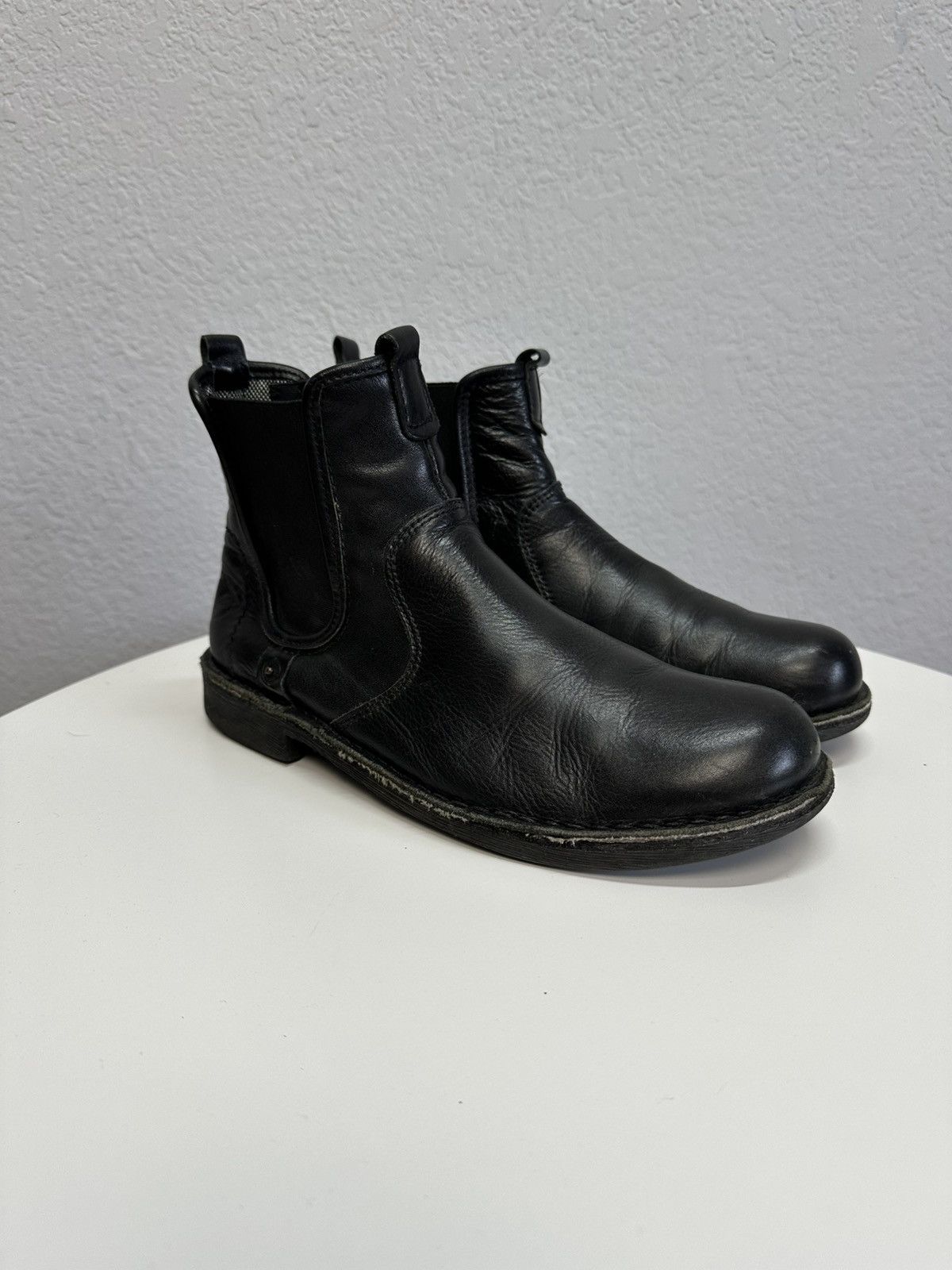 If Six Was Nine Vintage AS 98 Guidi Style High Leather Biker Boots Size US 8 / EU 41 - 3 Thumbnail