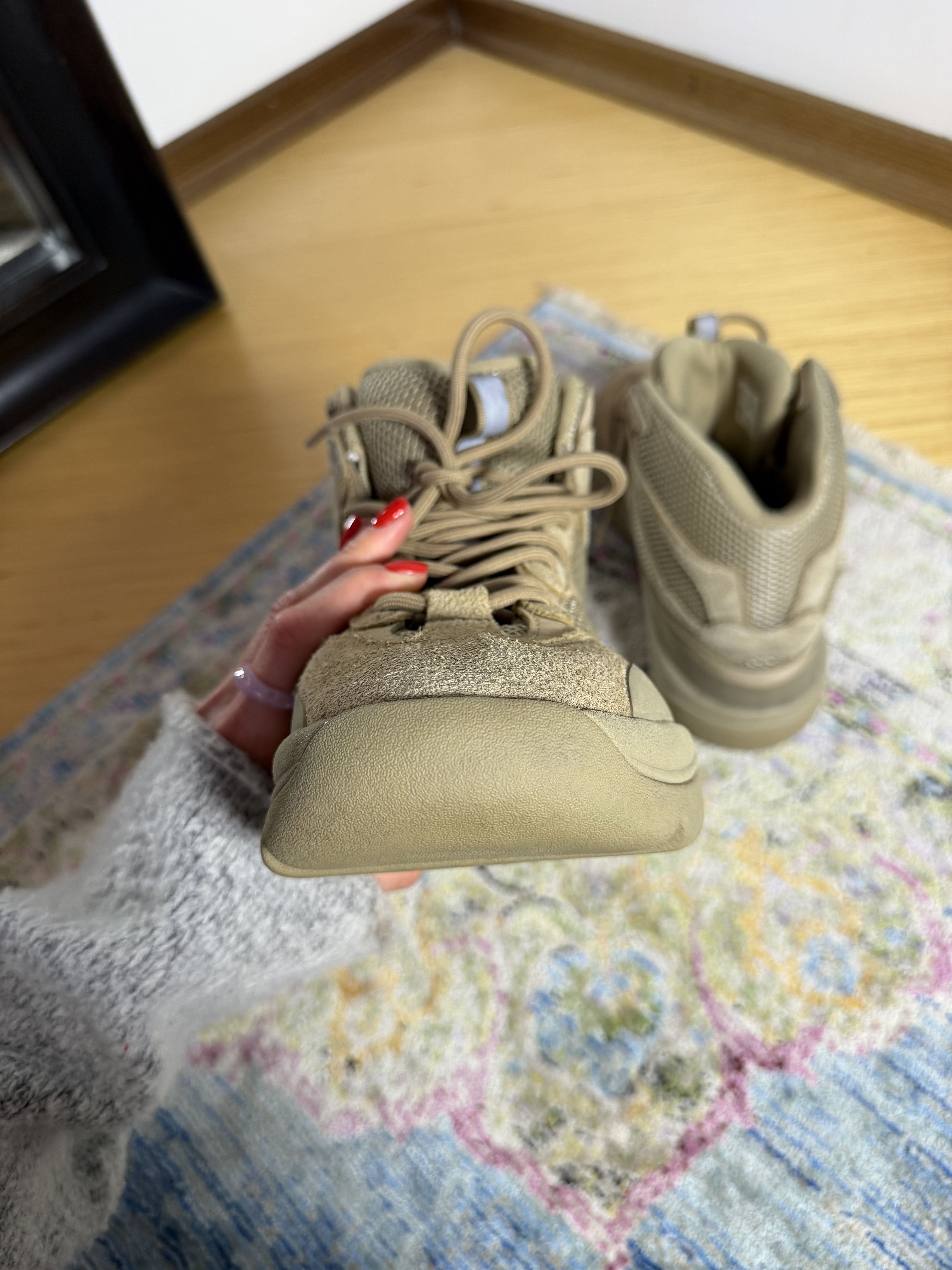 Adidas × Kanye West Yeezy Desert Boot Rock Size US 11.5 / EU 44-45 - 15 Thumbnail