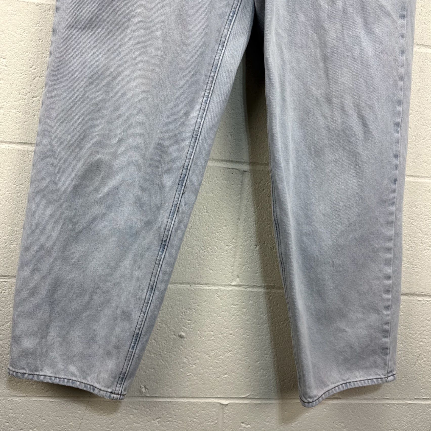 Empyre VINTAGE Empyre Jeans Skate Baggy Skater Denim 30 Light Wash Relaxed Fit Mens 30 Gray 90s Grunge Skateboarding Size US 30 / EU 46 - 6 Thumbnail