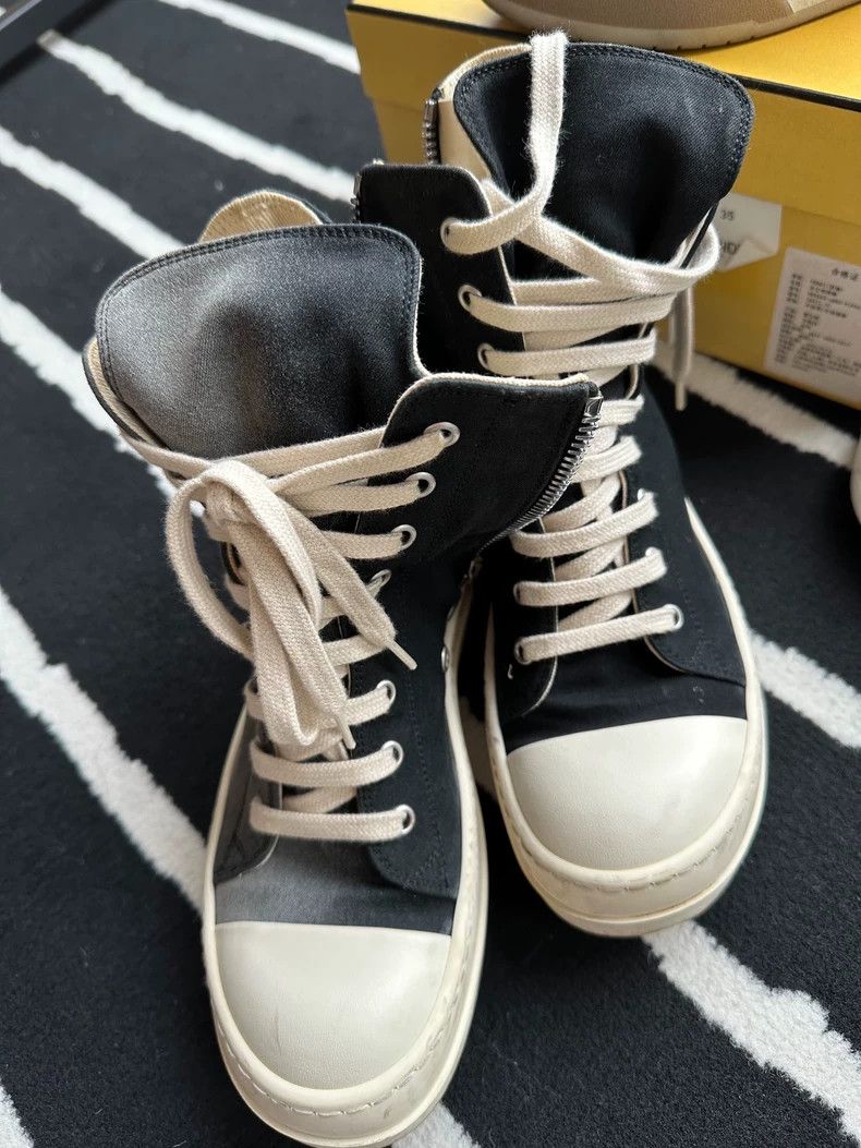 Rick Owens Rick Owens Gradient Black and Gray Sneakers-dmc Size US 5 / EU 37 - 1 Thumbnail