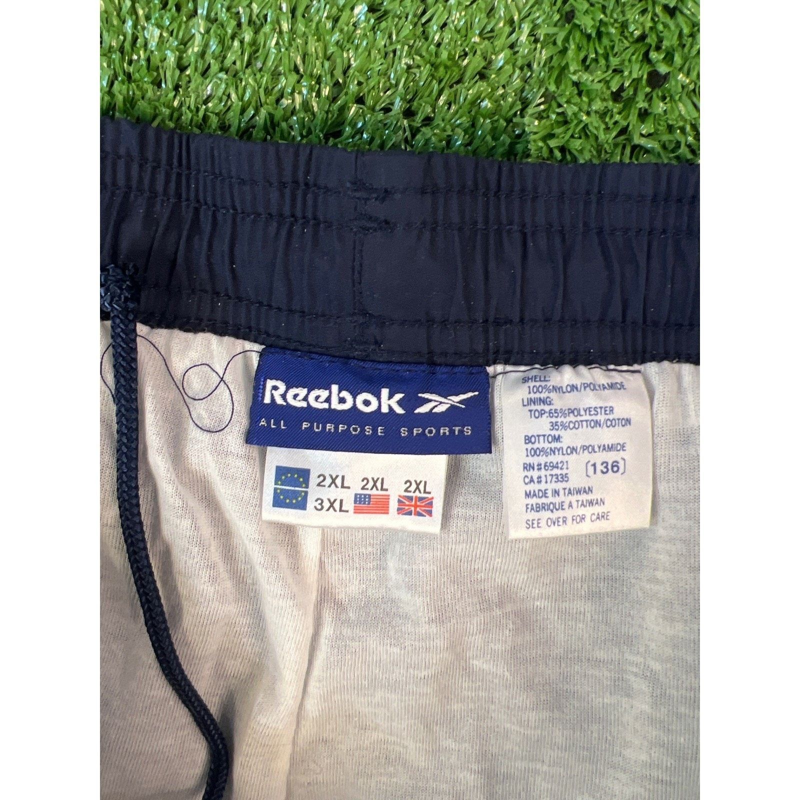 Reebok NWT Vintage Reebok Blue Windbreaker Baggy Joggers Mens XXL Size US 40 / EU 56 - 5 Thumbnail
