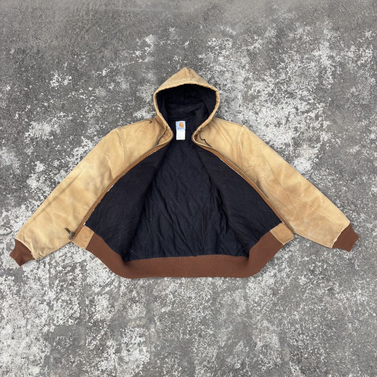 Carhartt Vintage Carhartt Active Jacket Sun-faded (Made in USA) Size US L / EU 52-54 / 3 - 11 Thumbnail