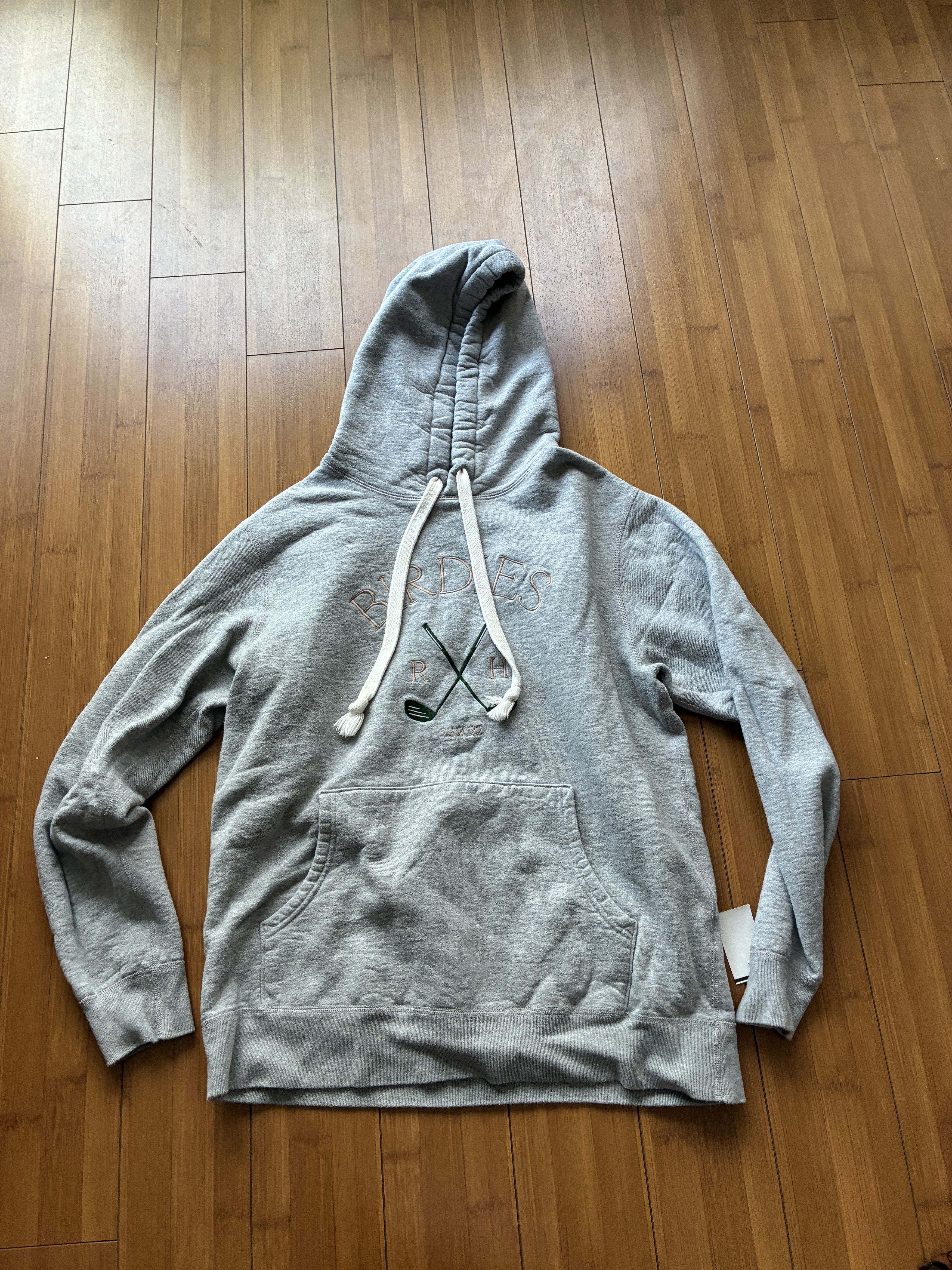 Other Recreational Habits Golf Birdies S22 Gray Hoodie Men's Large Size US L / EU 52-54 / 3 - 2 Thumbnail