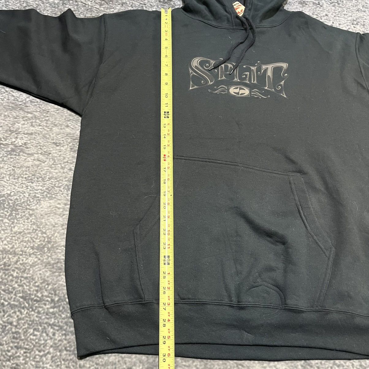 Split Vintage Y2K Split Skateboard Grunge Hoodie Sweatshirt Large Size US L / EU 52-54 / 3 - 12 Thumbnail