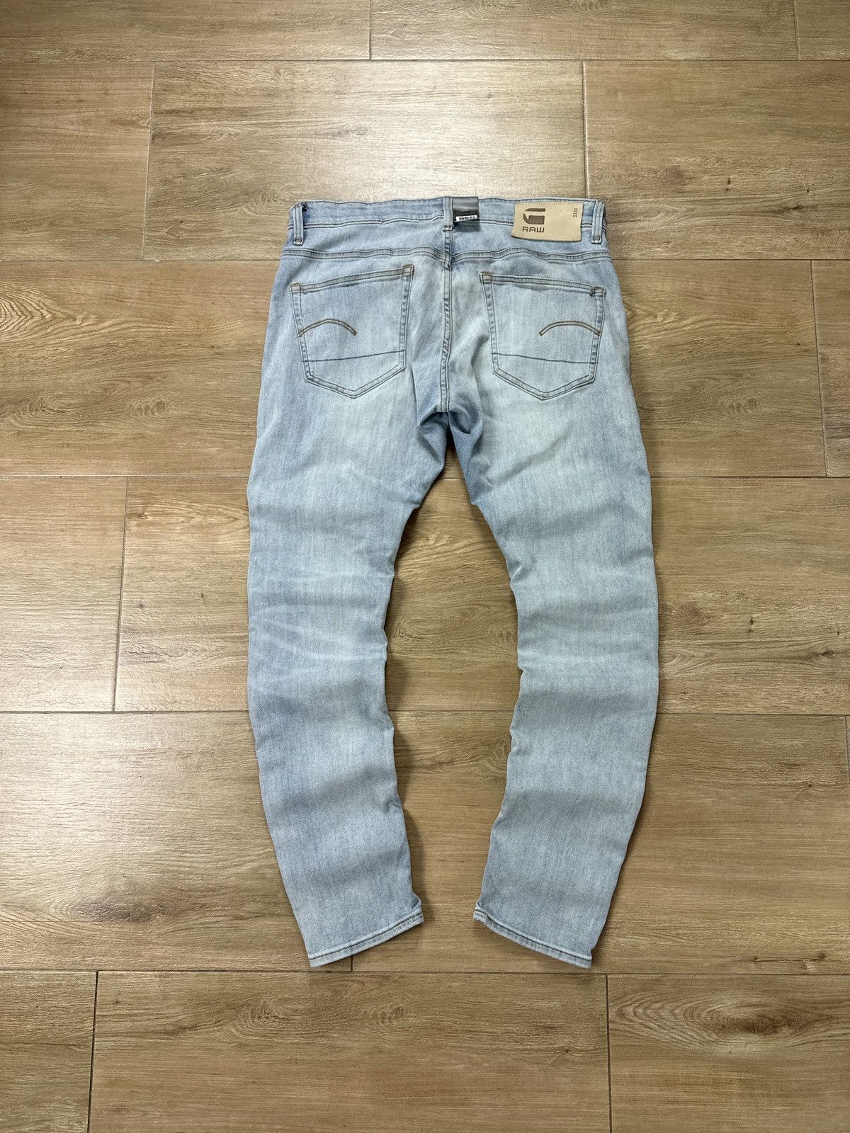 G-Star NEW🏷️ G-Star Raw 3301 Deconstructed Super Slim Denim Jeans Size US 36 / EU 52 - 8 Thumbnail