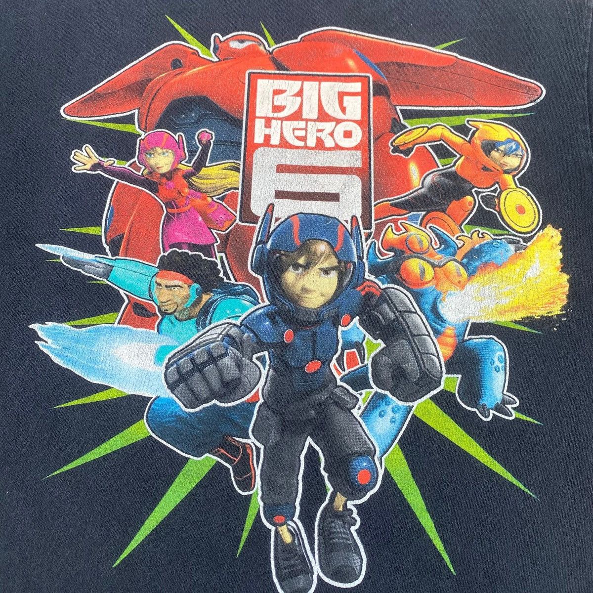 Vintage RARE ‼️ Big Hero 6 Size US S / EU 44-46 / 1 - 2 Thumbnail