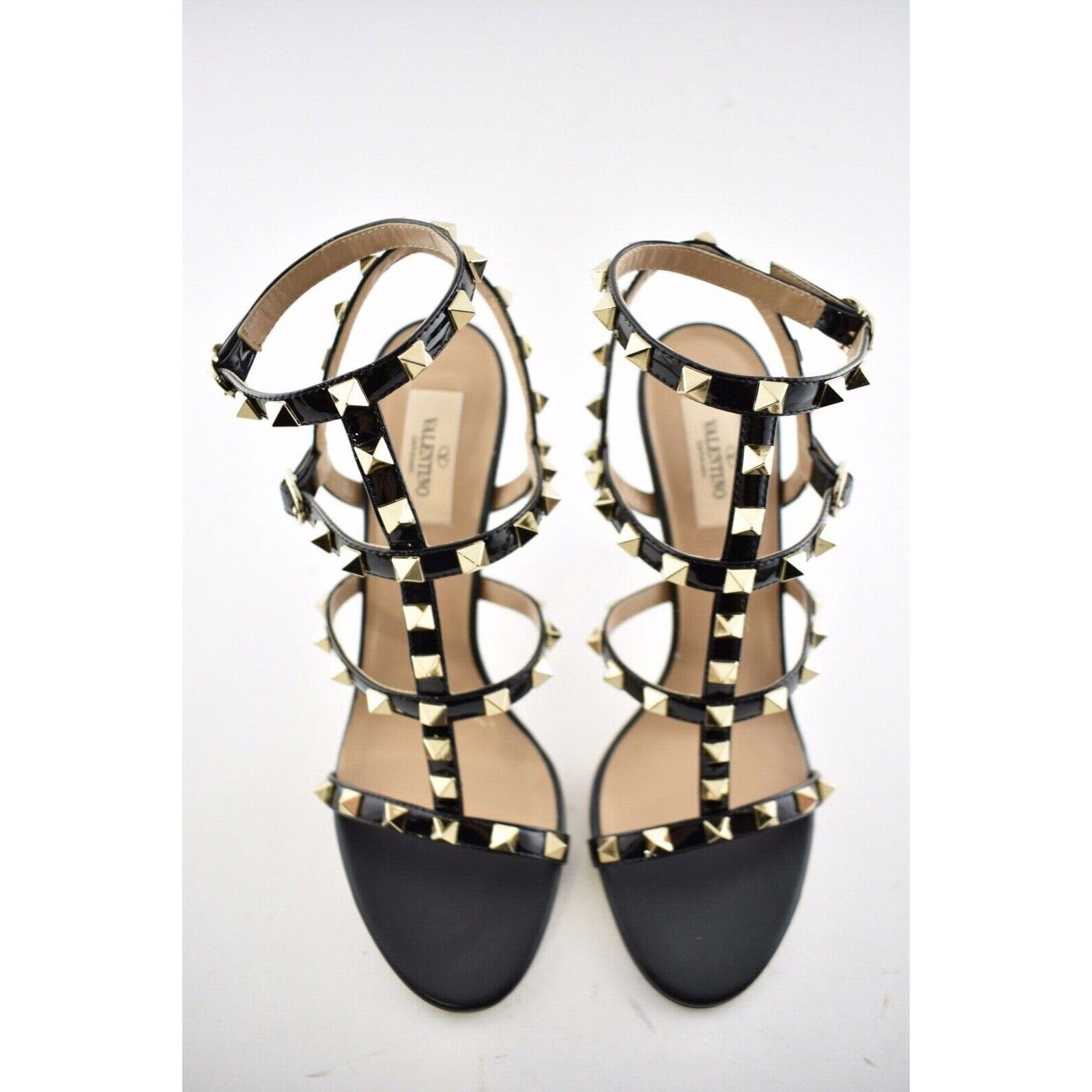 Valentino Rockstud 105 Stud Caged Ankle Strap Sandal Heel Pump 40 Size US 10 / IT 40 - 7 Thumbnail