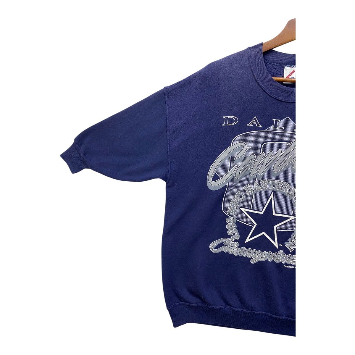 NFL Vintage 90s Dallas Cowboys Sweatshirt 1993 NFL Made In USA Size US XL / EU 56 / 4 - 4 Thumbnail