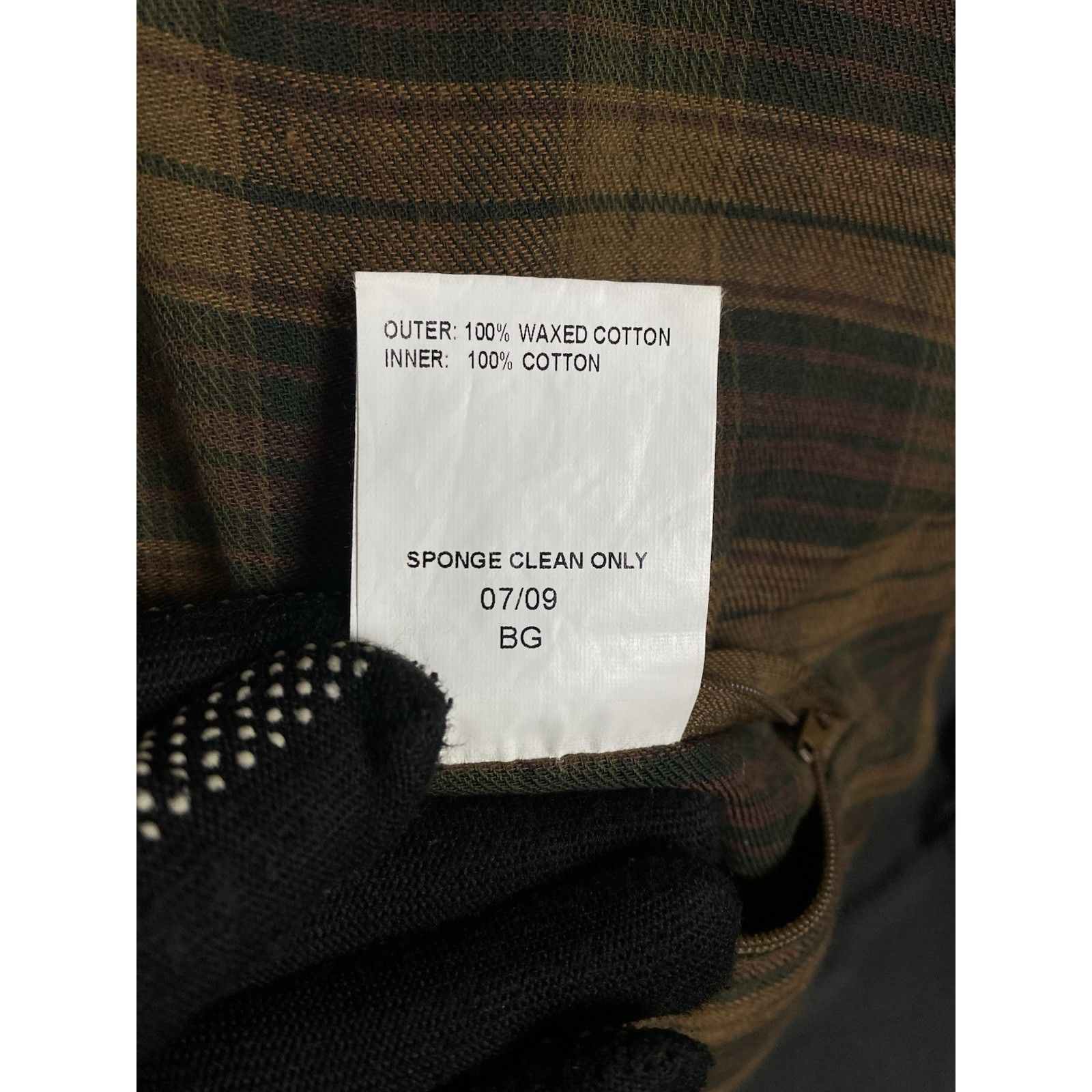 Barbour Babrour Flyer Men's Brown Waxed Bomber Jacket Size XL Size US XL / EU 56 / 4 - 16 Thumbnail