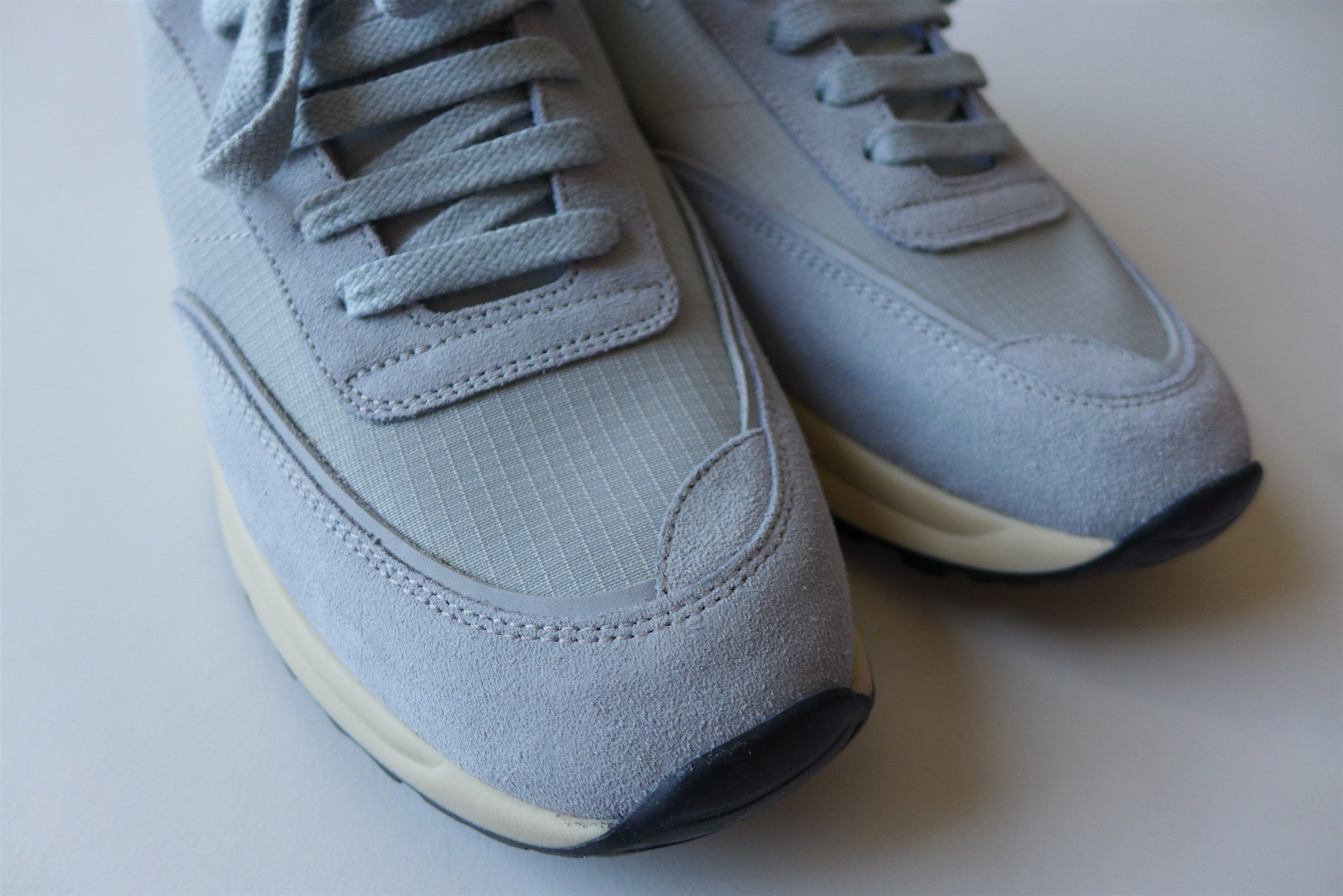 Common Projects Common Projects Track 80 Sneakers - Grey Suede & Ripstop Size US 8 / EU 41 - 2 Thumbnail