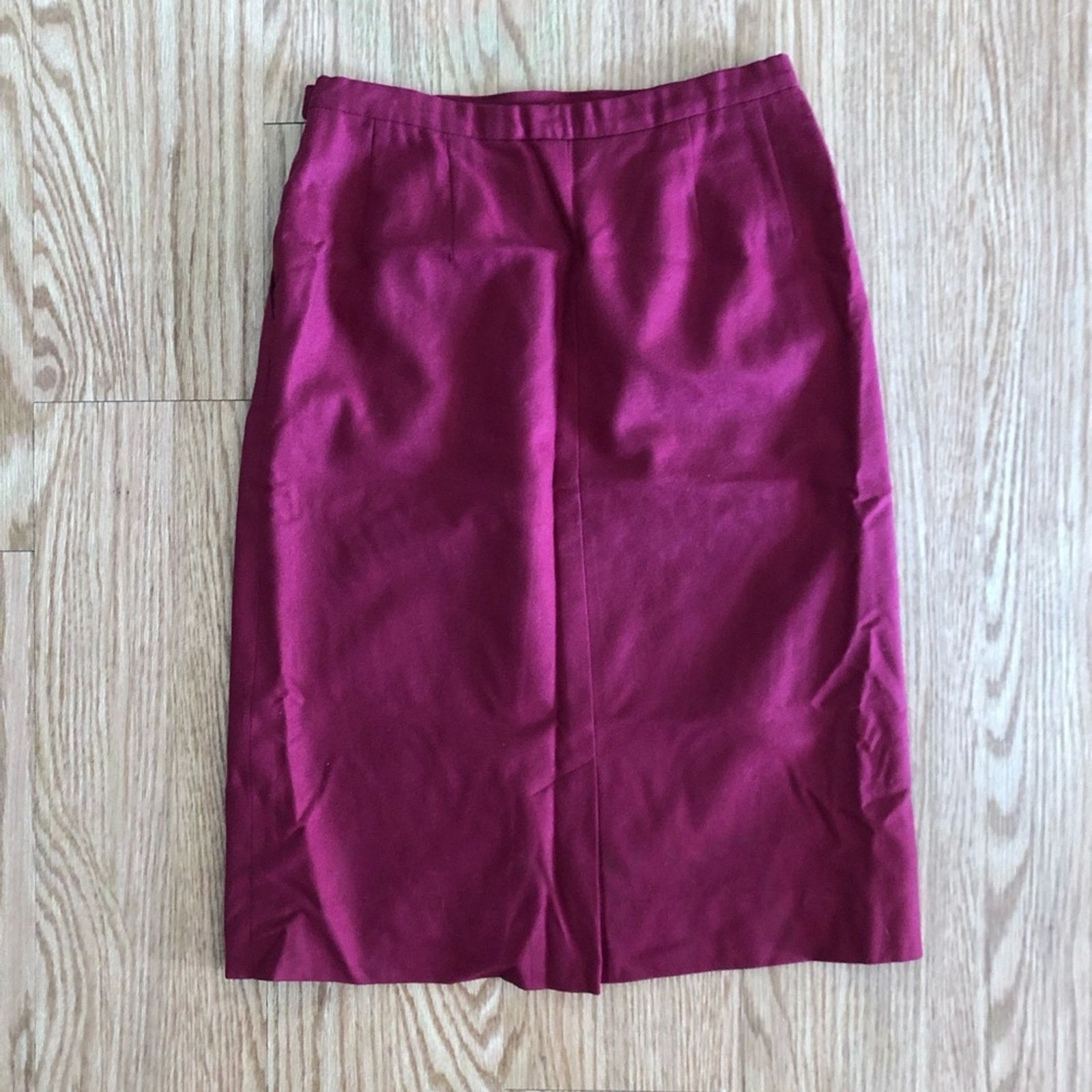 Pendleton Pendleton Vintage Wool Red Midi Pencil Skirt Womens 4 Size 27" / US 4 / IT 40 - 6 Thumbnail