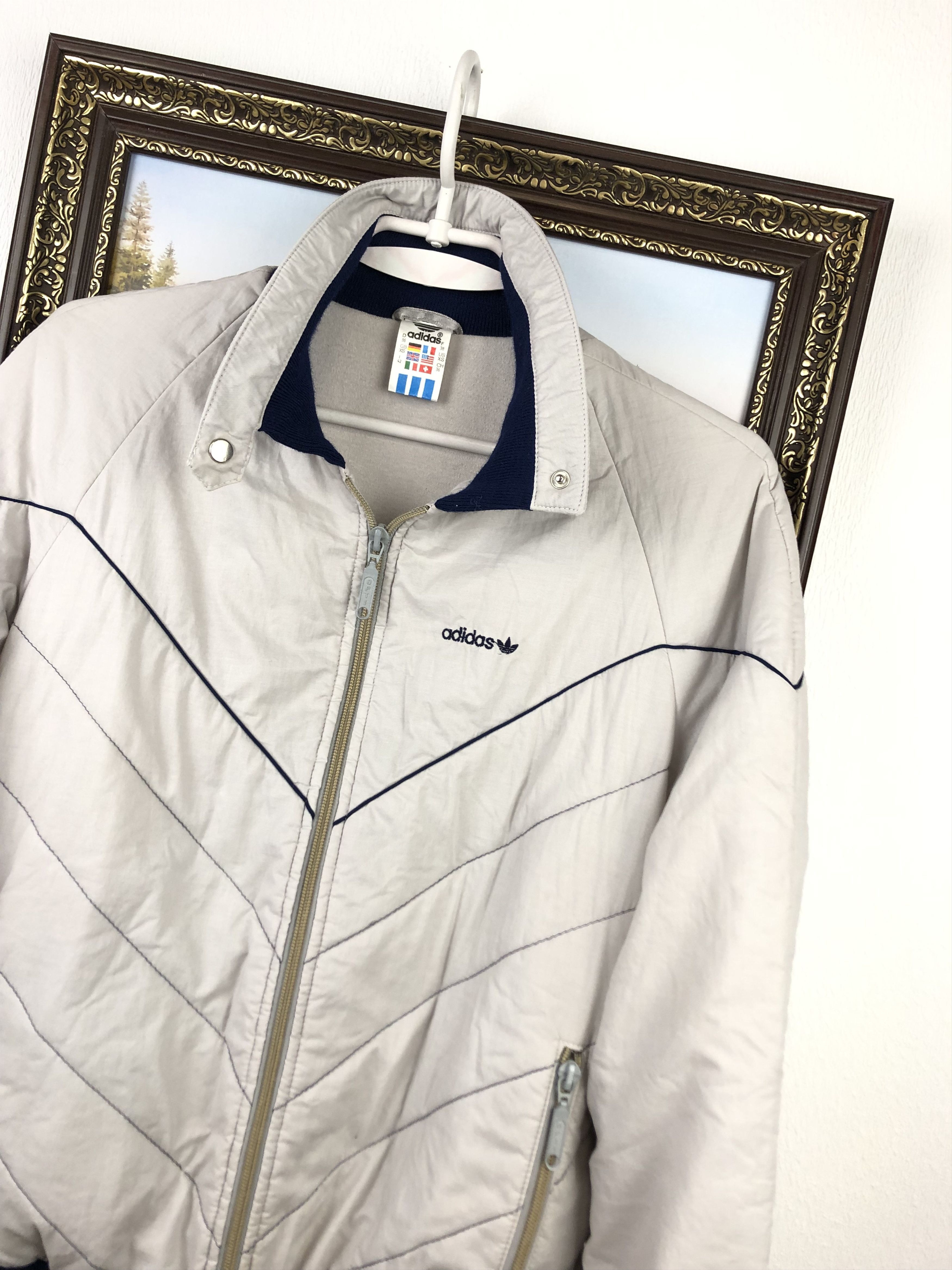 Adidas Vintage West Germany Adidas Track Top Jacket Bomber Olympic Size US XS / EU 42 / 0 - 4 Thumbnail