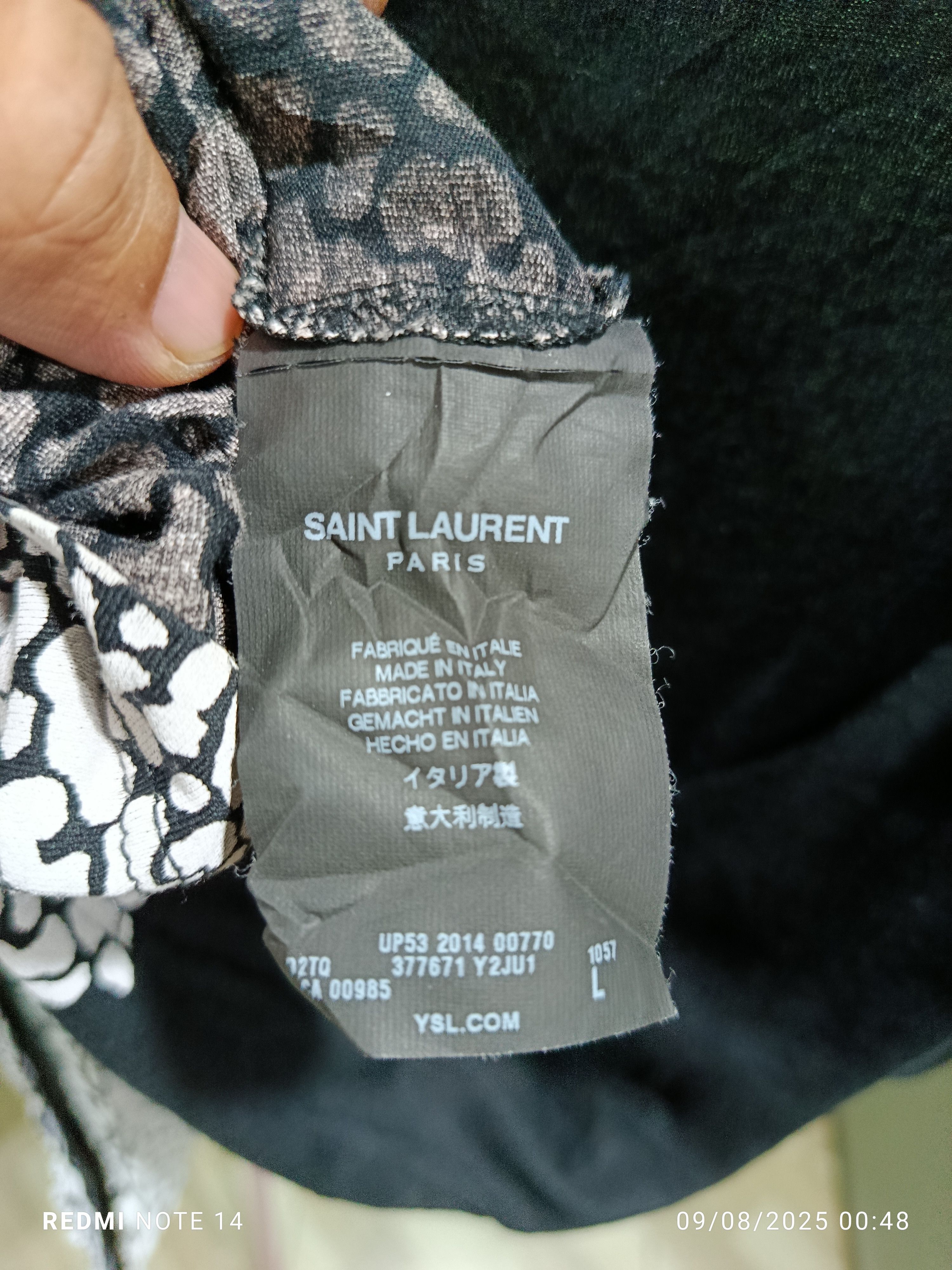 Saint Laurent Paris Saint Lauren Size US L / EU 52-54 / 3 - 4 Thumbnail