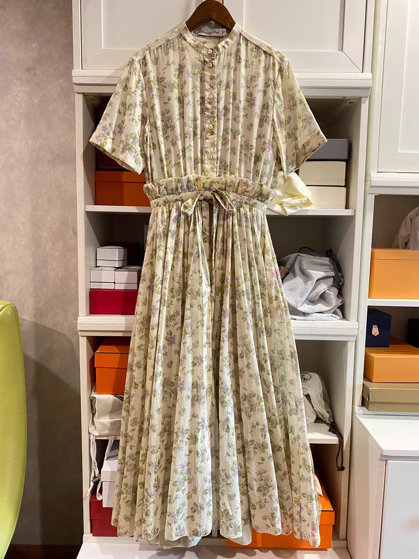 Dior Dior Women's Floral Pastoral Dress 36 Size XS / US 0-2 / IT 36-38 - 1 Thumbnail