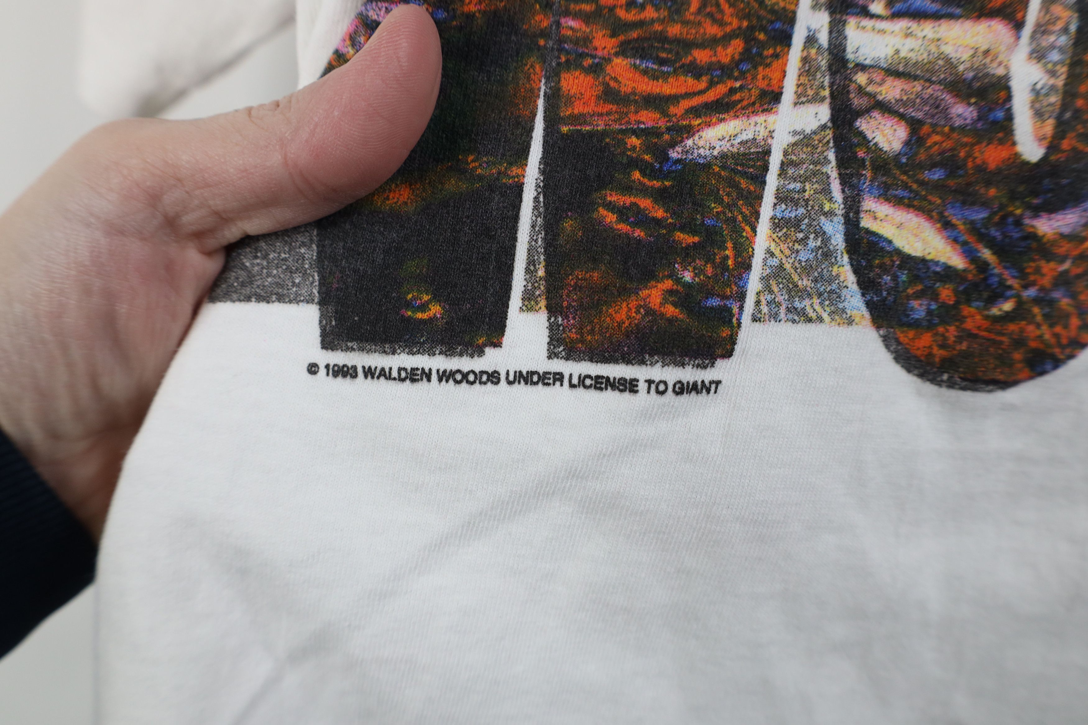 Vintage Vintage 90s Walden Woods Aerosmith Elton John T-Shirt USA Size US XL / EU 56 / 4 - 5 Thumbnail