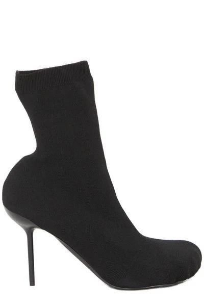 Balenciaga o1w1db10625 Anatomic Bootie H90 Knit in Black Size US 11 / IT 41 - 1 Thumbnail