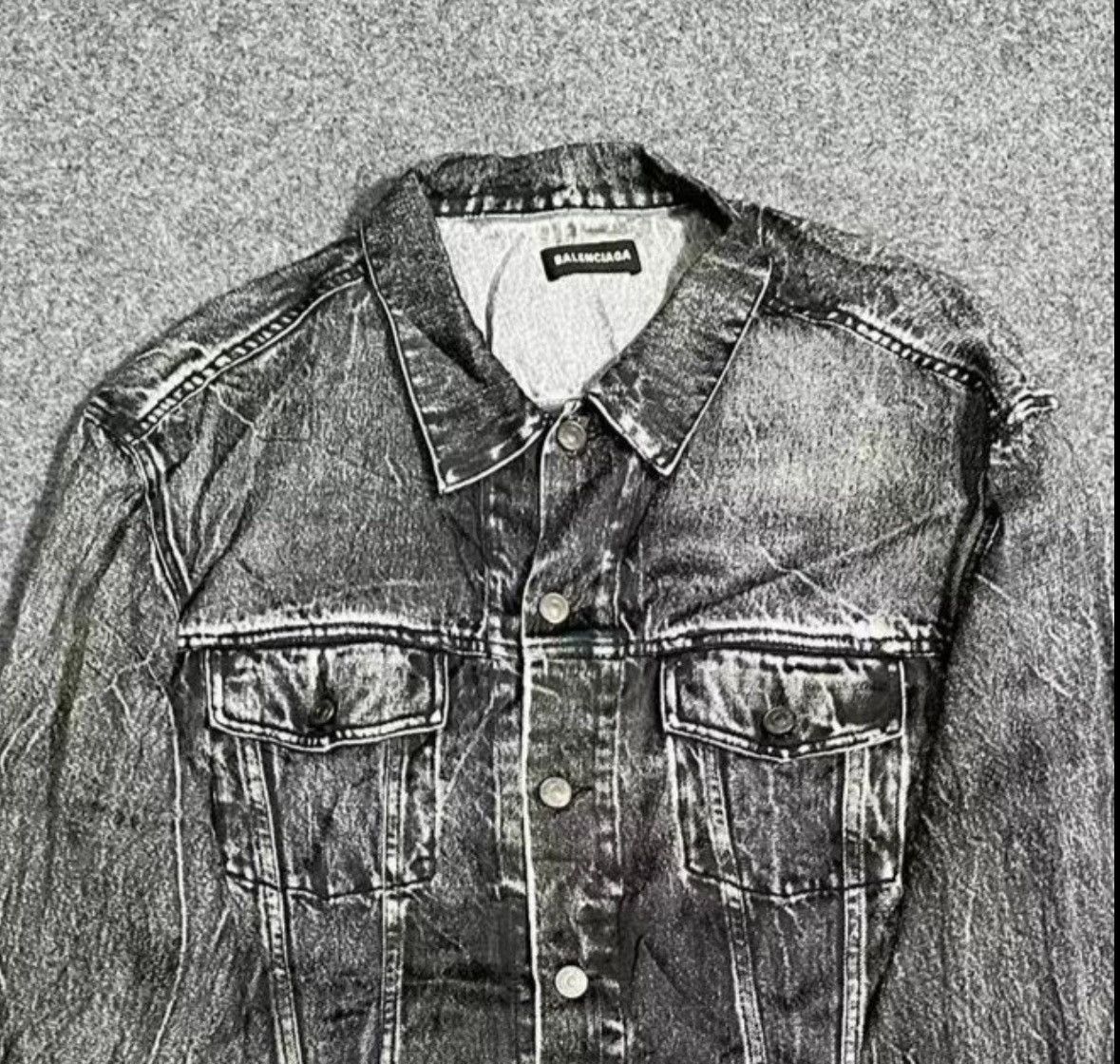 Balenciaga balenciaga Imitation denim jacket Size US M / EU 48-50 / 2 - 5 Thumbnail