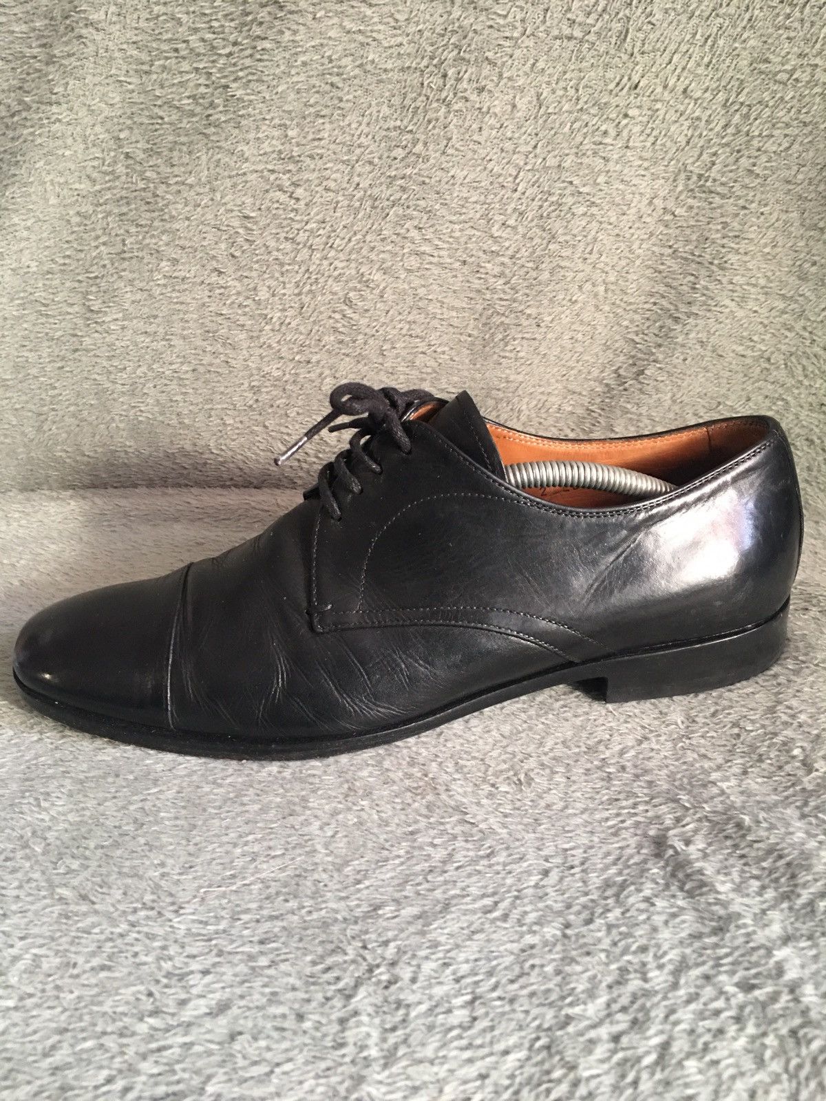 Prada Prada Black Leather Formal Dress Shoes Size 7 Size US 7 / EU 40 - 10 Thumbnail