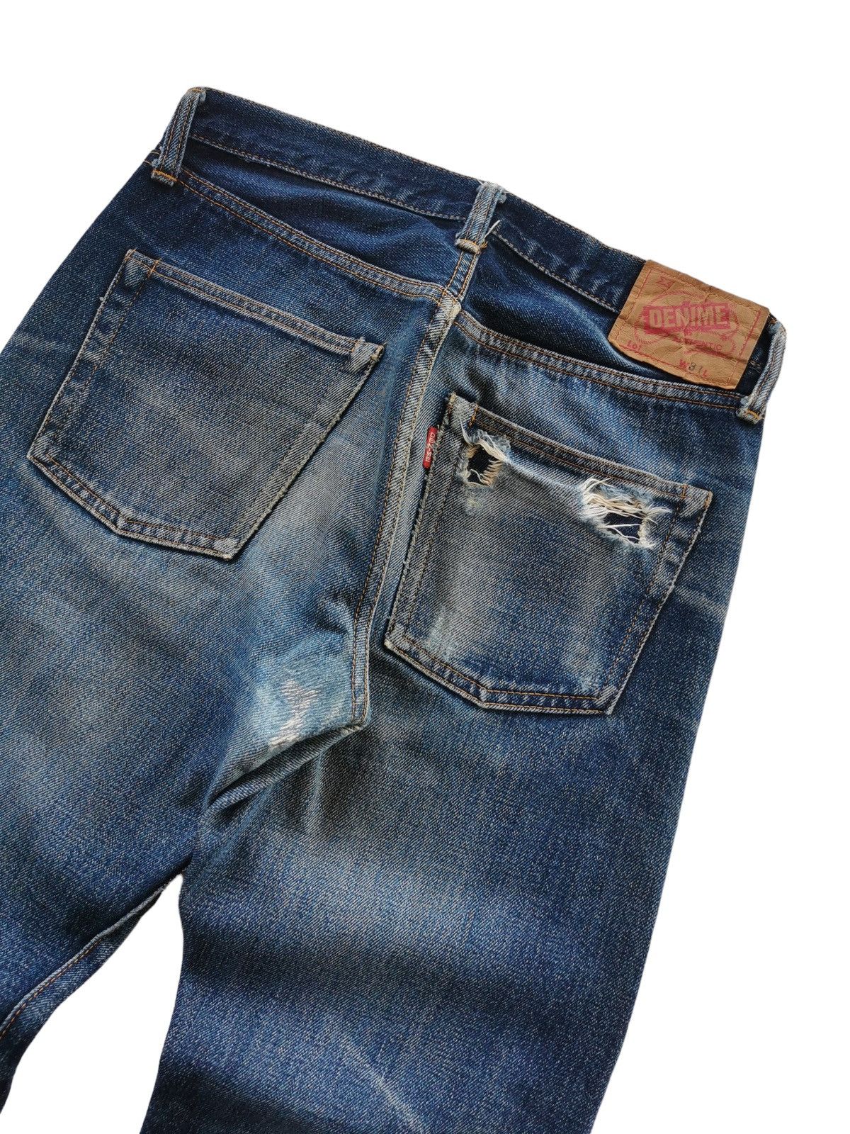 Denime × Samurai Jeans × The Flat Head Denime Selvedge Jeans Size US 30 / EU 46 - 2 Thumbnail