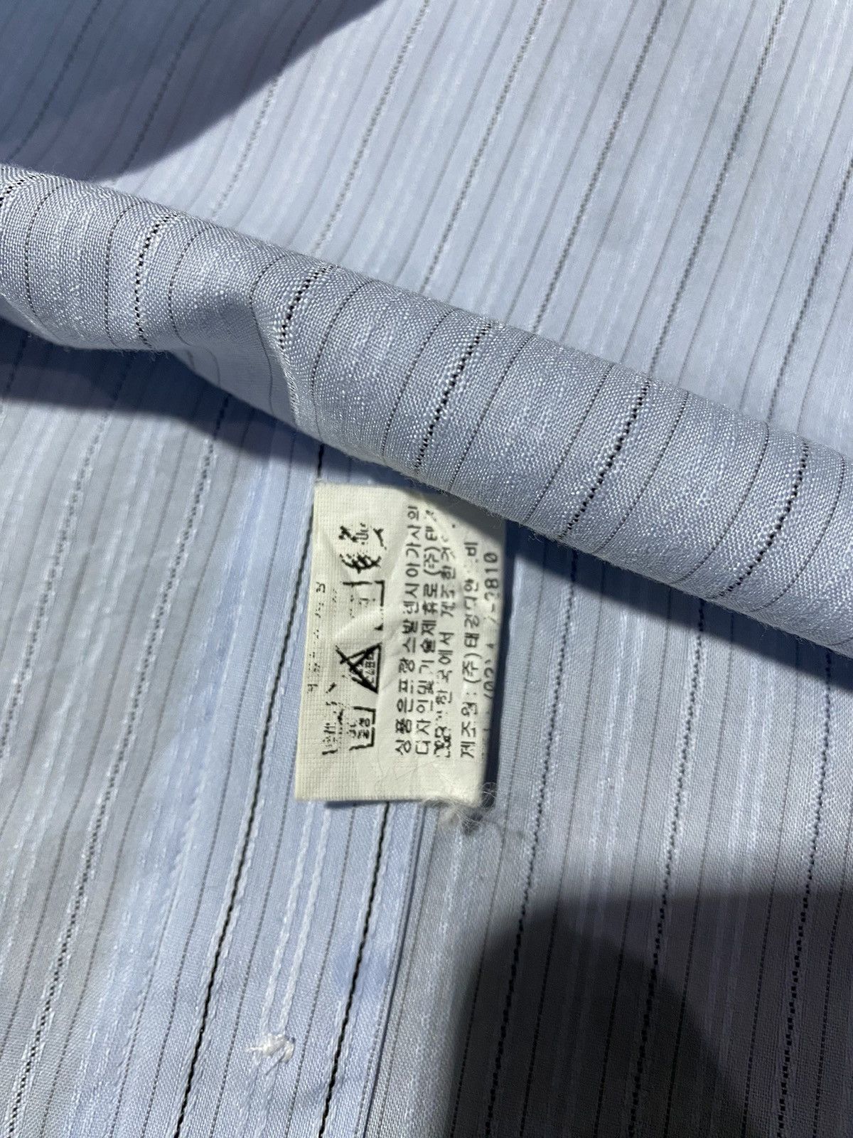 Balenciaga Balenciaga Striped Shirt Size US L / EU 52-54 / 3 - 13 Thumbnail