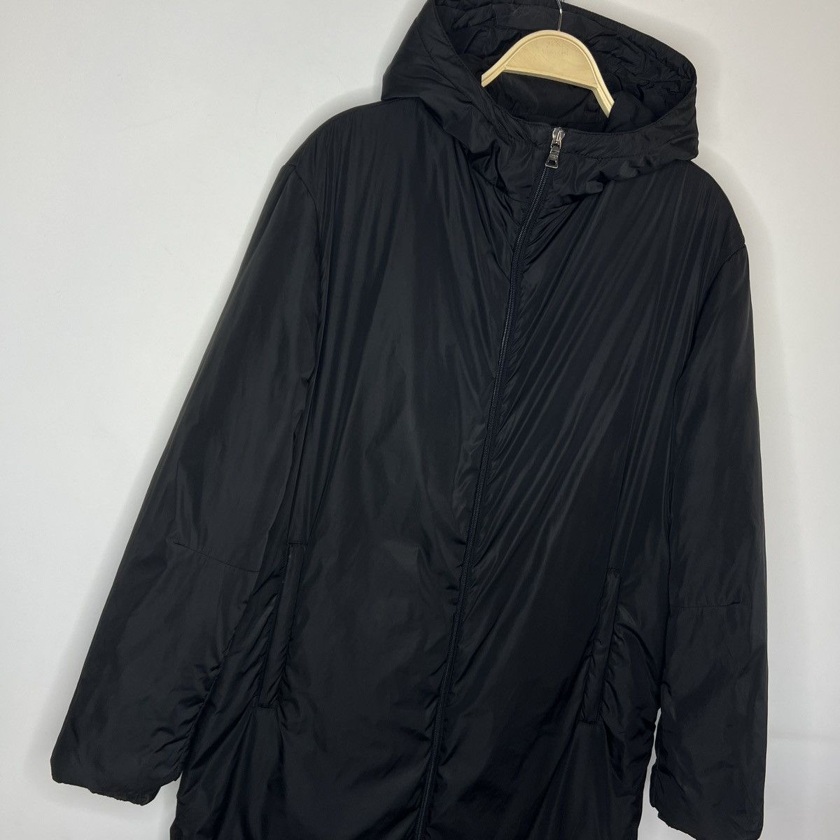 Designer × Prada × Vintage Vintage Prada padded black jacket Autumn Winter Insulated Size US M / EU 48-50 / 2 - 3 Thumbnail