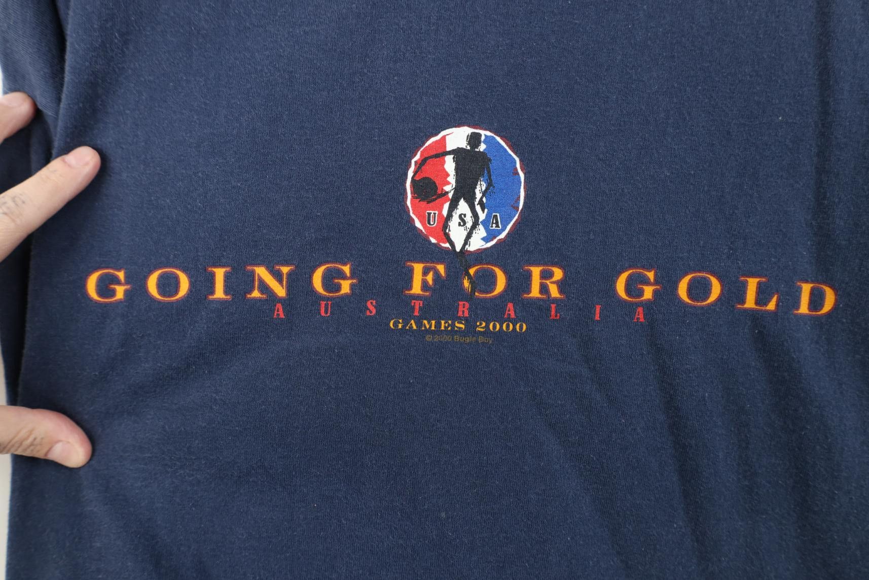 Vintage Vintage 2000 Olympics Sydney Team USA Long Sleeve T-Shirt Size US XL / EU 56 / 4 - 4 Thumbnail