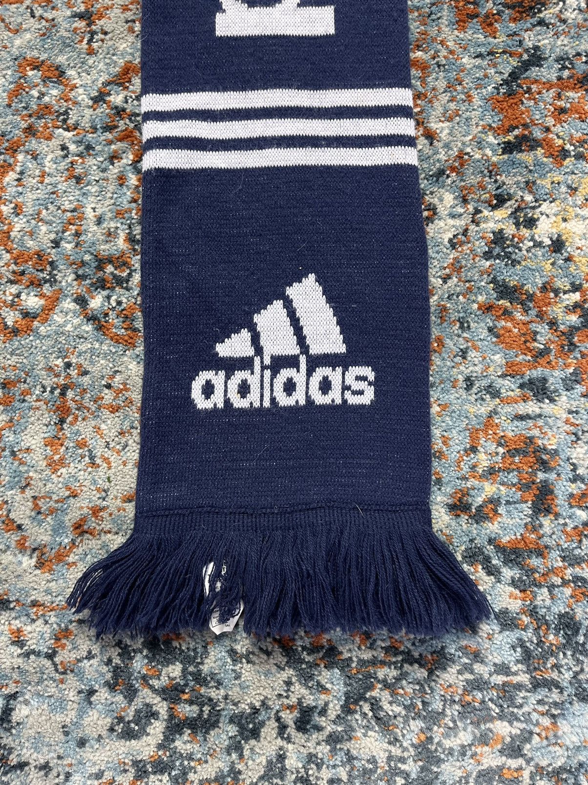 Adidas × Vintage Vintage 00s Adidas Real Madrid scarf soccer football y2k Size ONE SIZE - 3 Thumbnail