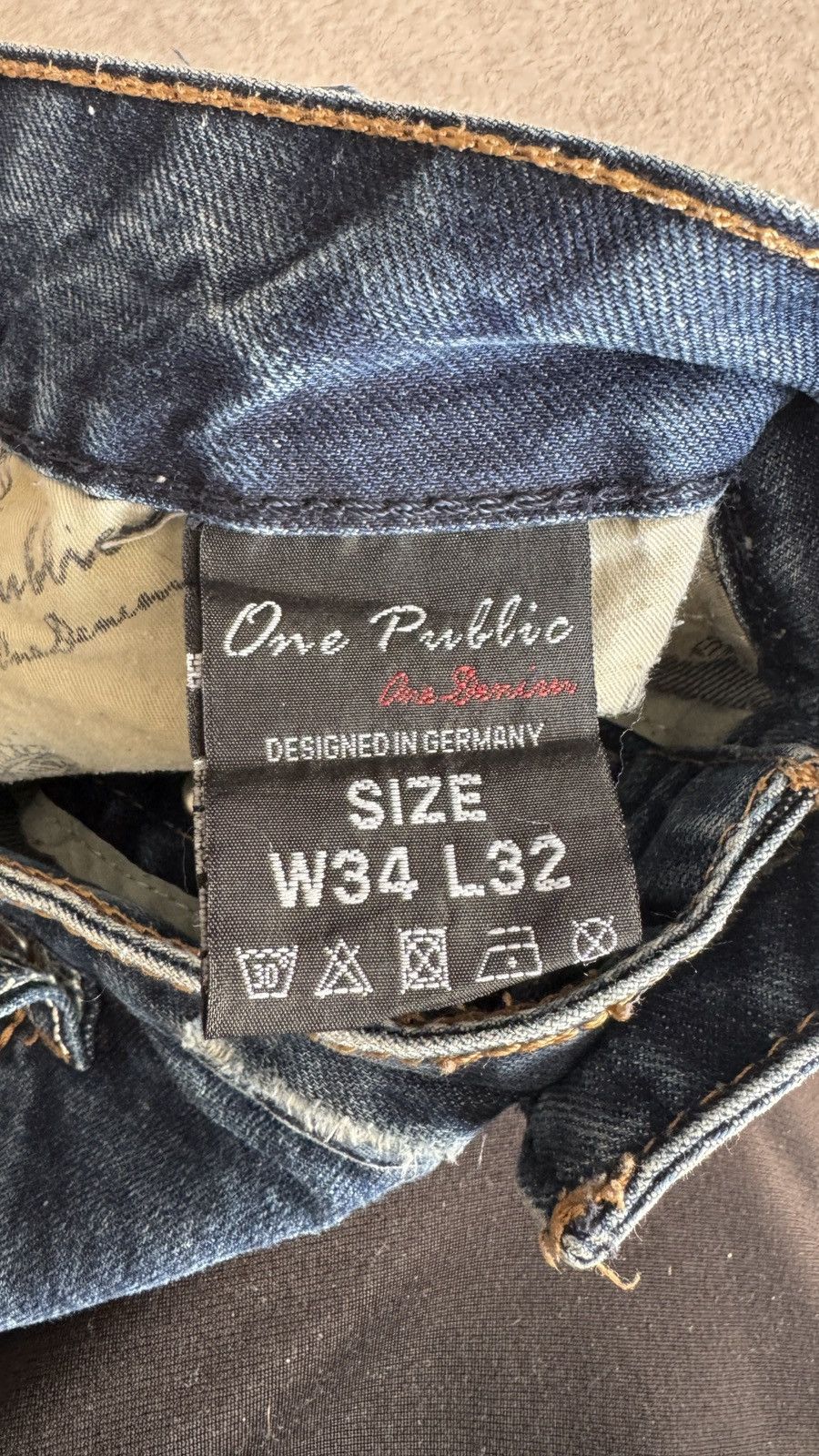 Japanese Brand Patchwork Crazy Mudwash Jeans Y2K LGB ifsixwasnine Dsquared2 Size US 34 / EU 50 - 5 Thumbnail