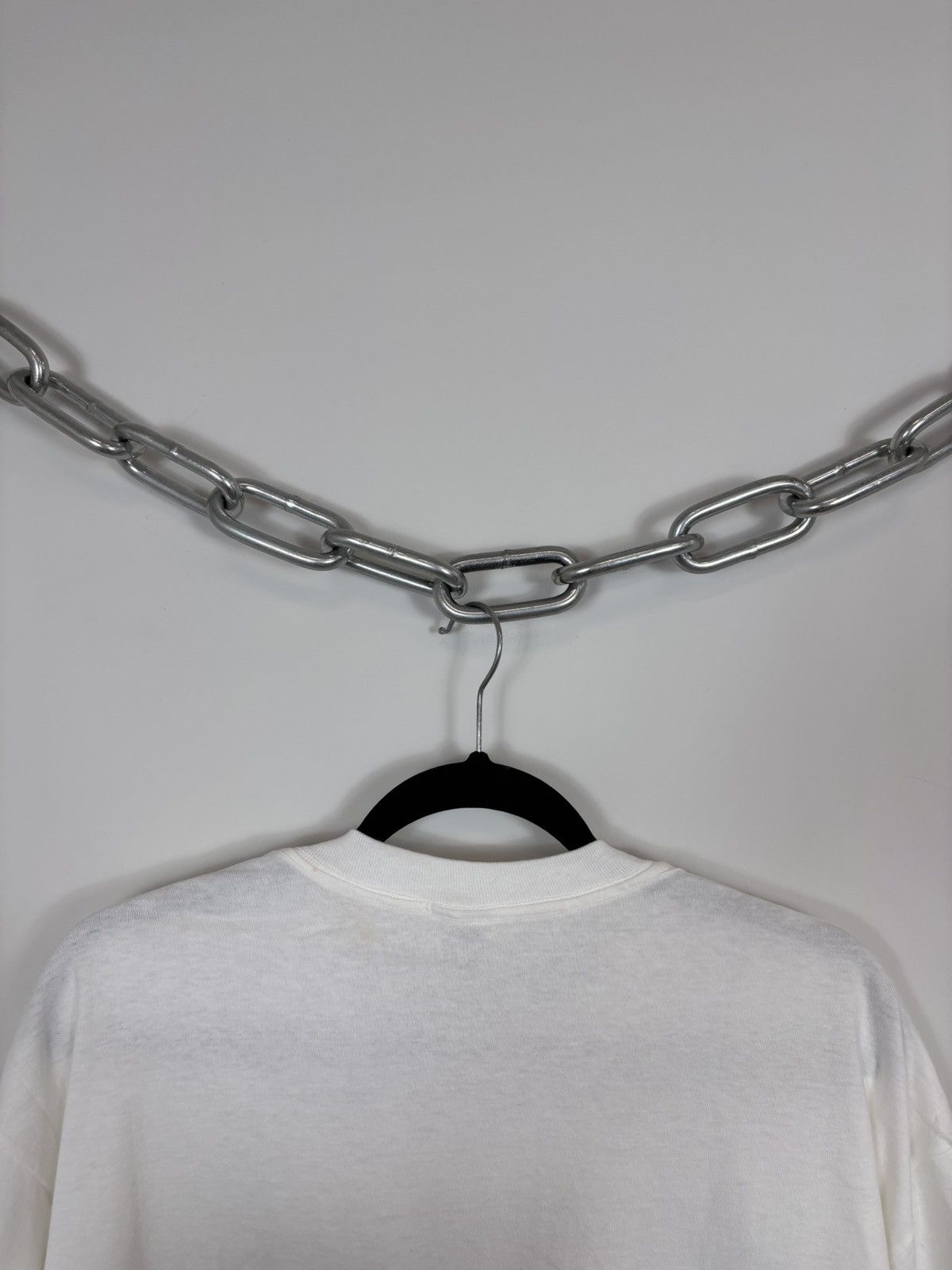 Anvil Vintage 1993 Genuine Antique Person White Single Stitch Tee Size US XL / EU 56 / 4 - 19 Thumbnail