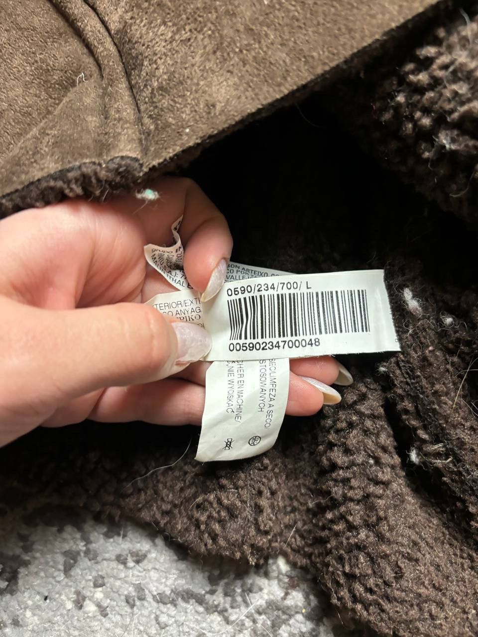 If Six Was Nine × Vintage Vintage Y2K Suede Leather Style Fur Faux Collar Sleeve Jack Size US S / EU 44-46 / 1 - 8 Thumbnail