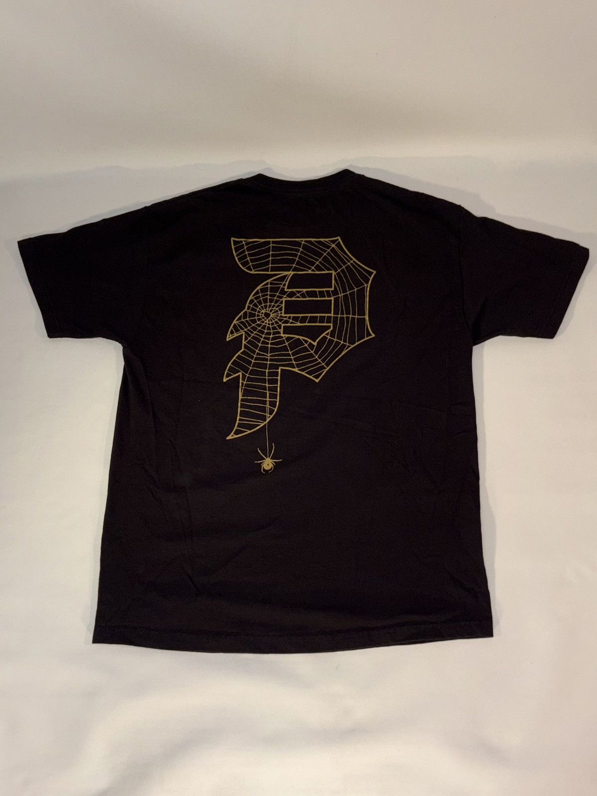 Primitive Primitive Skateboarding Spider Web Graphic Black SS T-Shirt Size US L / EU 52-54 / 3 - 3 Thumbnail