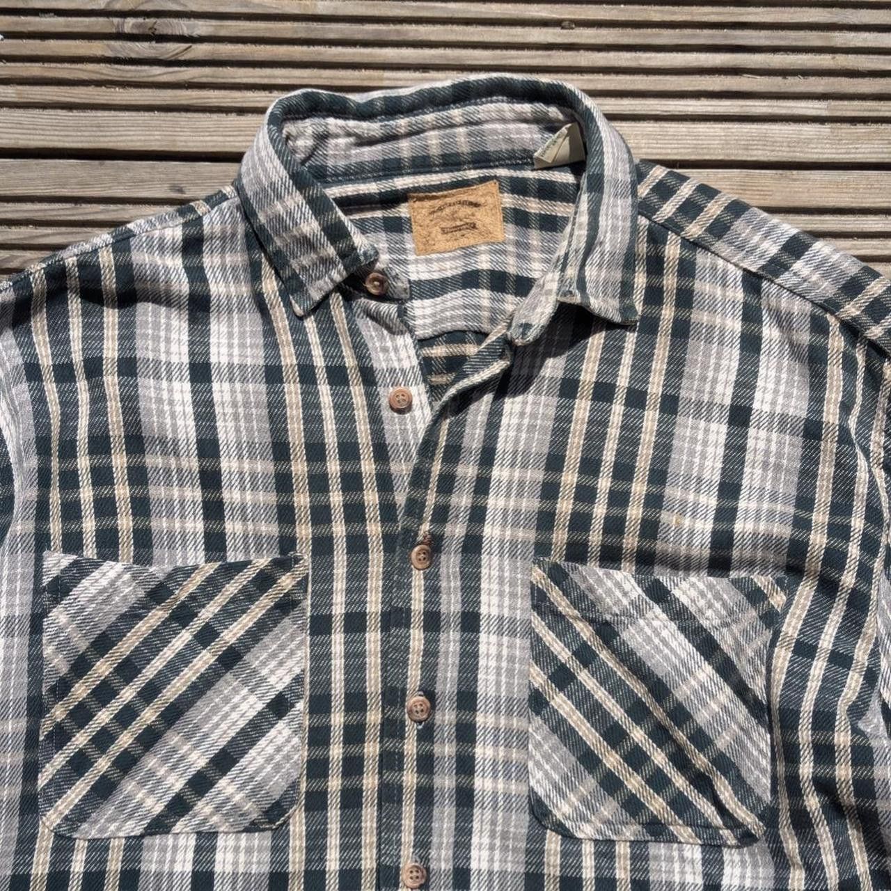 Vintage Green Vintage Shirt Size US L / EU 52-54 / 3 - 2 Thumbnail