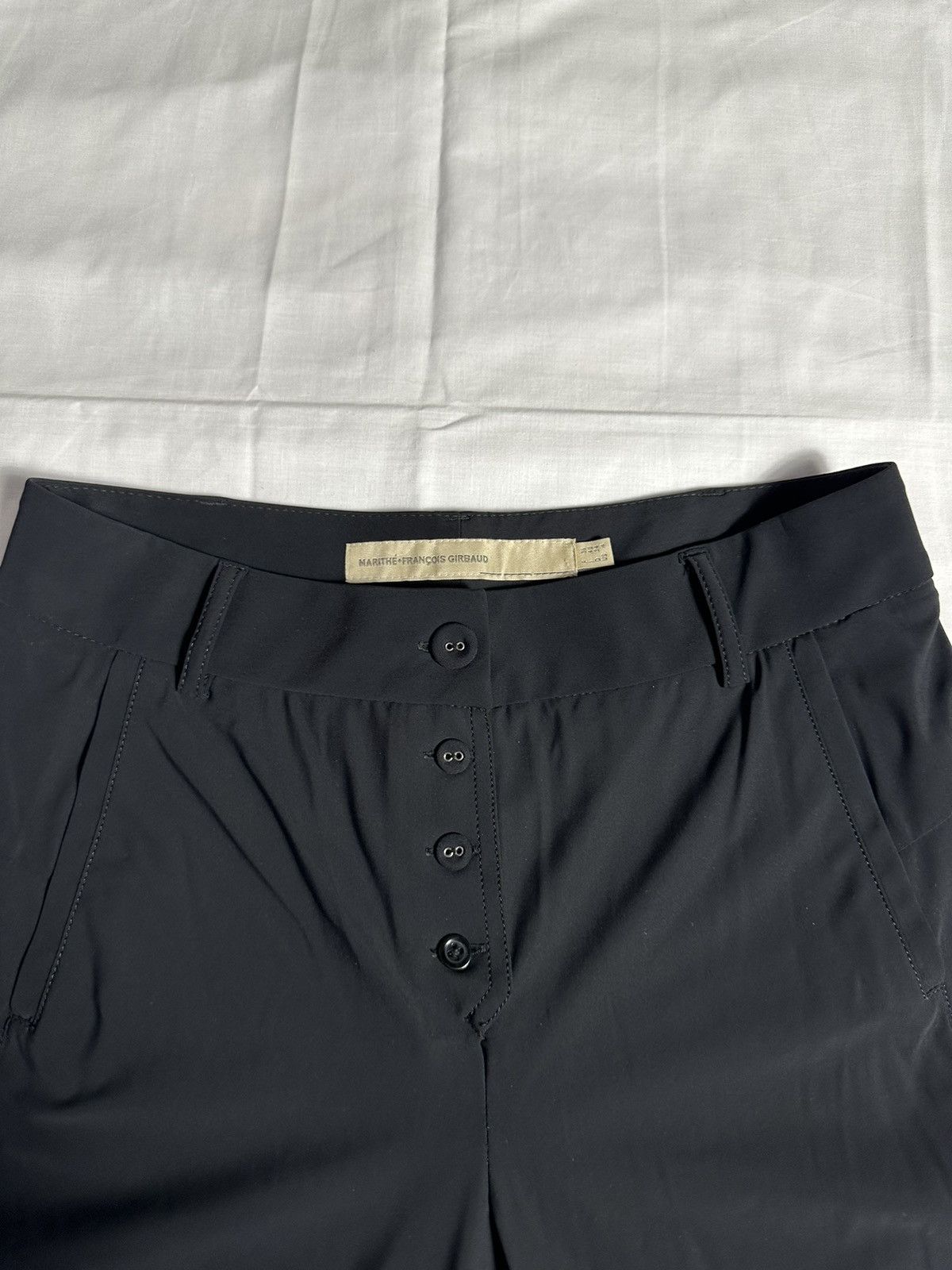 Designer × Marithe + Francois Girbaud 1980s Marithe Francois Girbaud pants avant garde Opium Y2K Size 26" / US 2 / IT 38 - 2 Thumbnail
