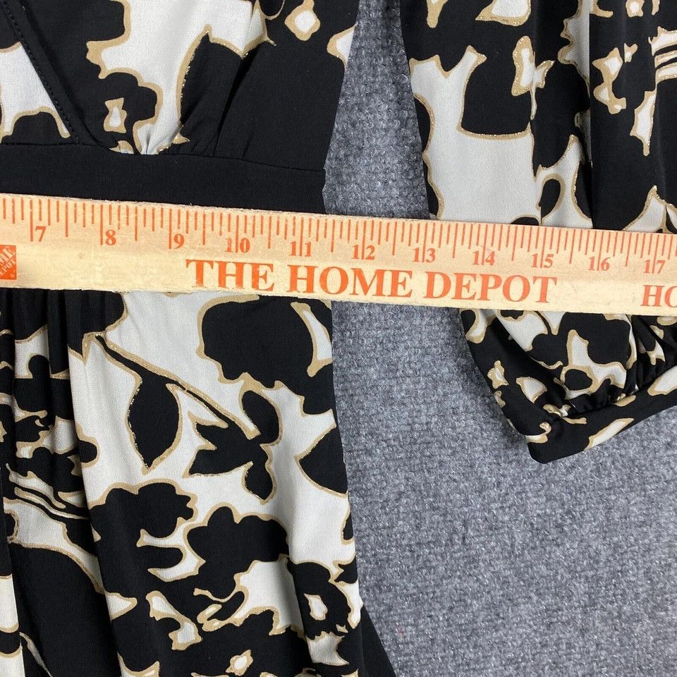 Style & Co Style & Co Blouse Small Women's 3/4 Sleeve Polyester Blend S Size S / US 4 / IT 40 - 4 Thumbnail