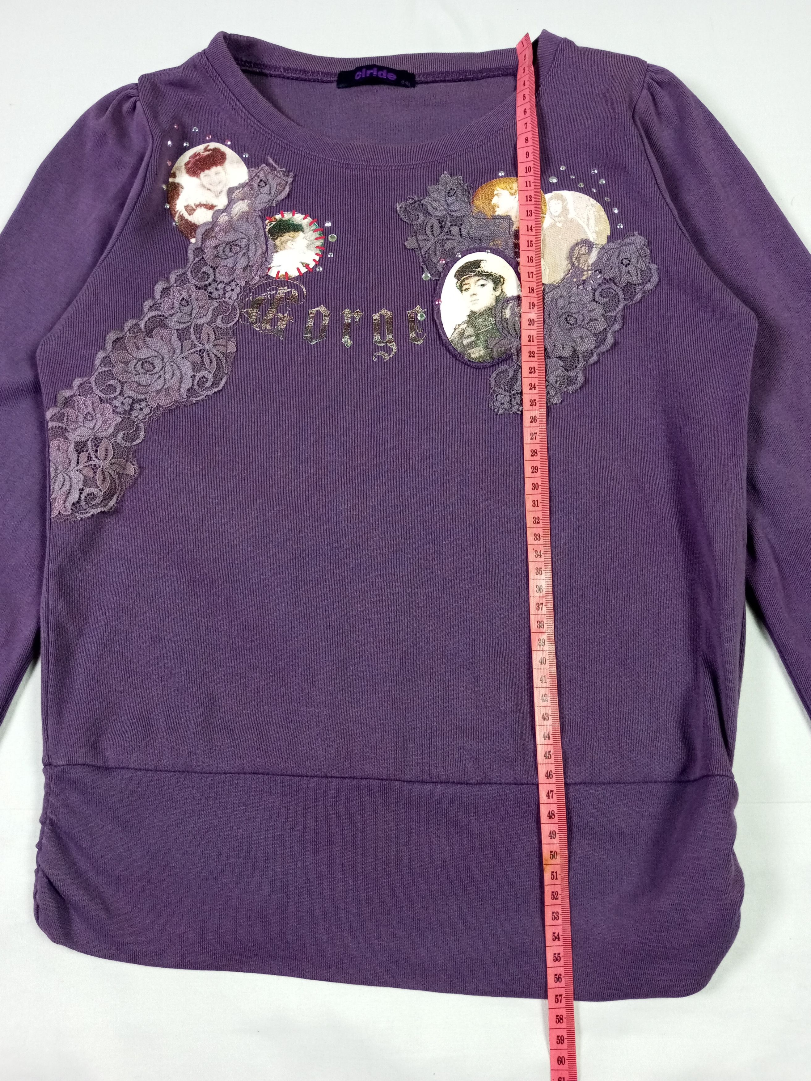 If Six Was Nine Vintage y2k CLRIDE Japanese Brand Long Sleeve T shirt Size M / US 6-8 / IT 42-44 - 10 Thumbnail