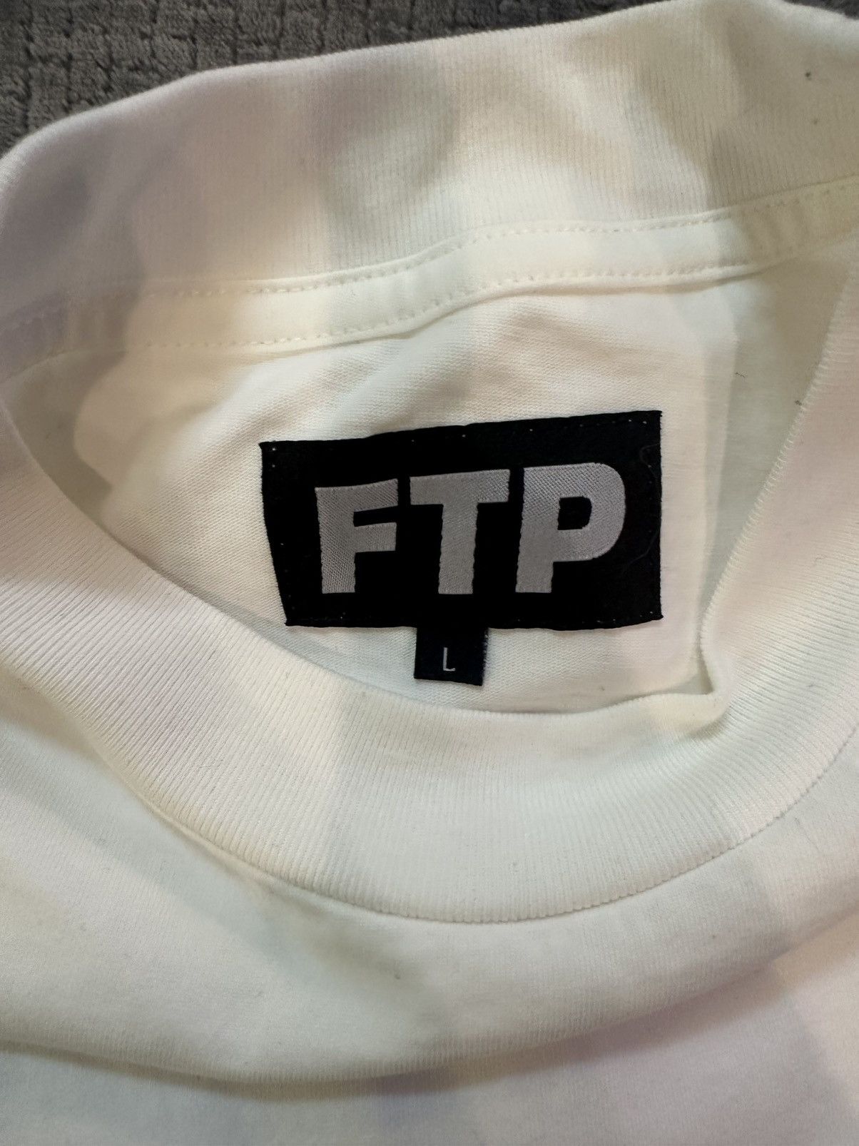 Fuck The Population FTP EMBOSSED LOGO TEE Size US L / EU 52-54 / 3 - 3 Thumbnail