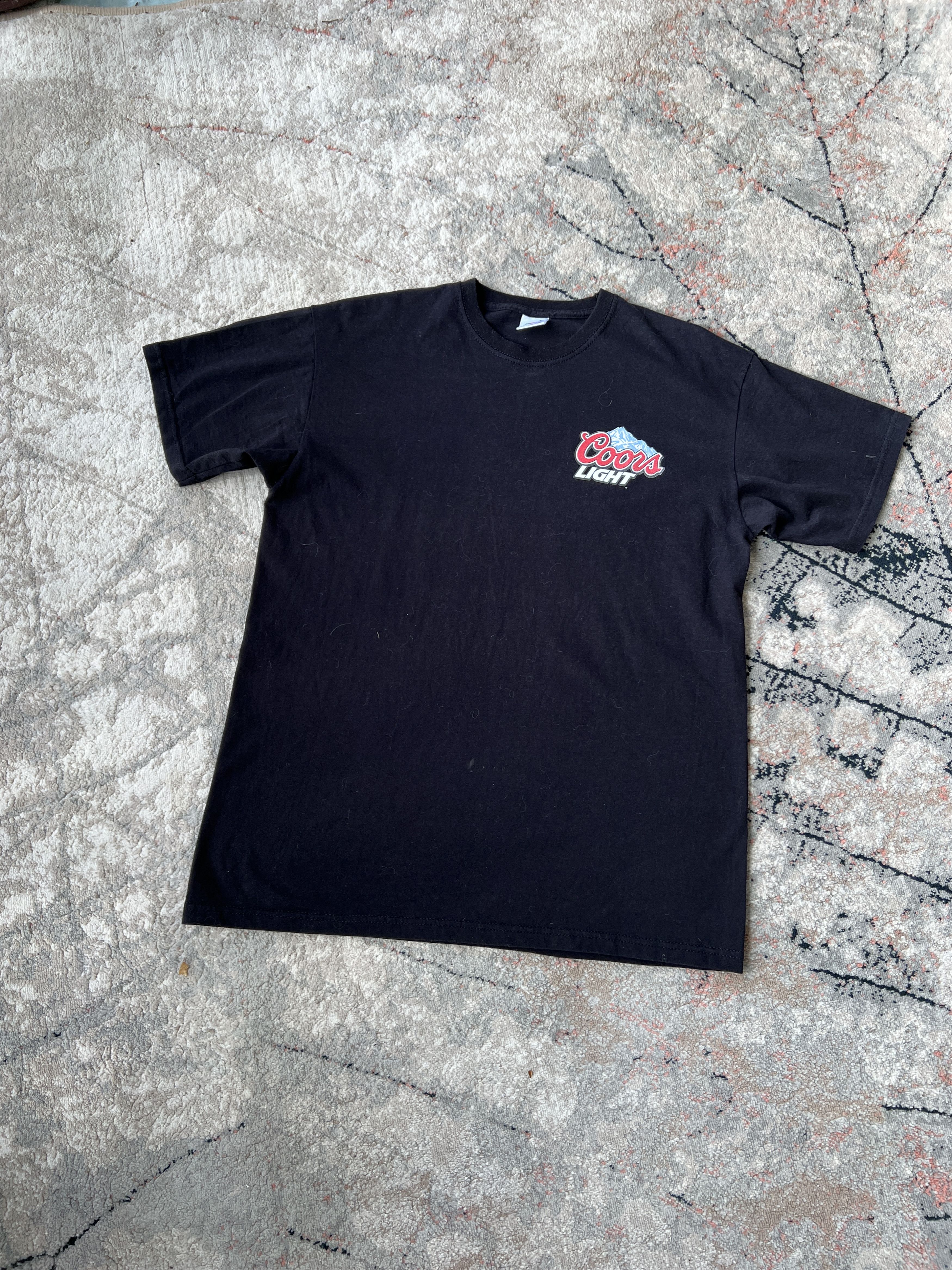 Fruit Of The Loom Vintage Coors Light Tee Size US M / EU 48-50 / 2 - 2 Thumbnail