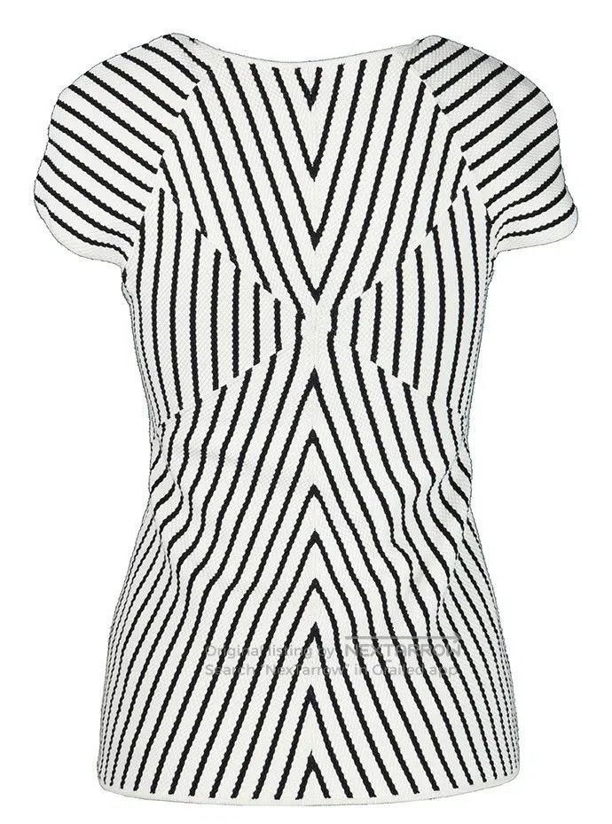 Hermes Hermes Striped Two-Piece Dress Size XS / US 0-2 / IT 36-38 - 7 Thumbnail
