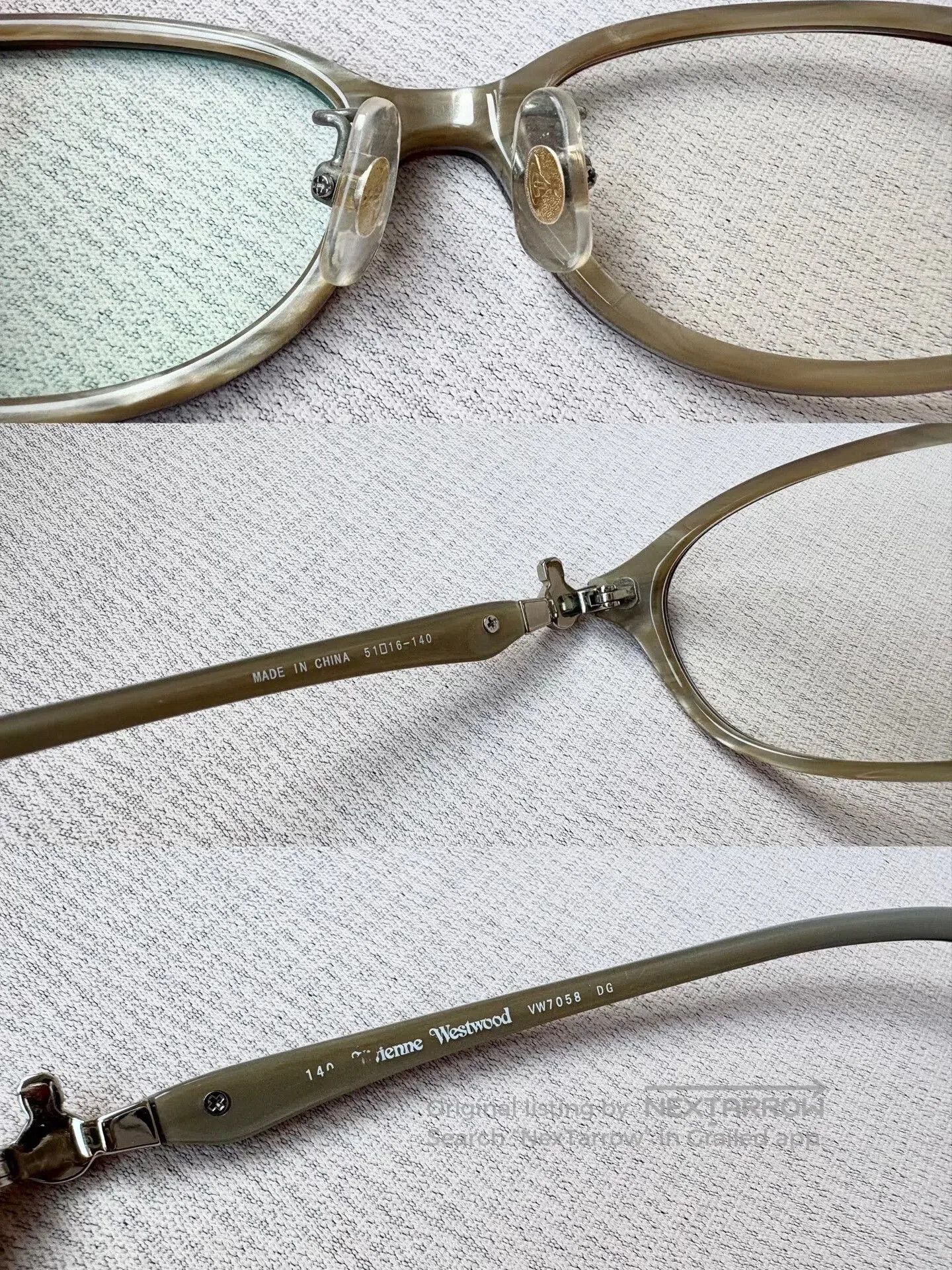 Vivienne Westwood Vivienne Westwood 3D Saturn Tortoiseshell Vintage Glasses. Size ONE SIZE - 5 Thumbnail
