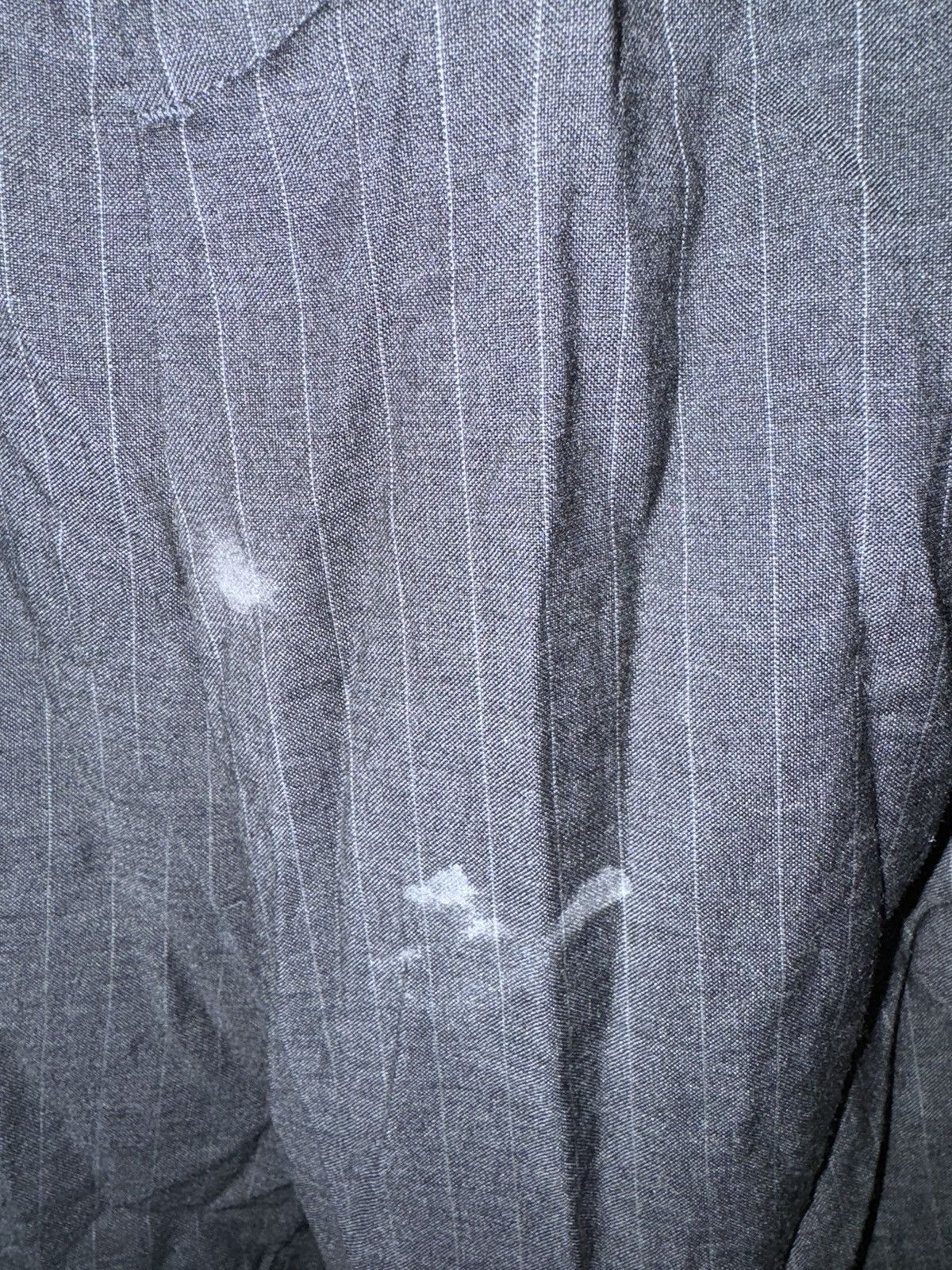 Enfants Riches Deprimes ERD Grey Pinstripe Assemblage Pleated Trousers Size US 36 / EU 52 - 4 Thumbnail