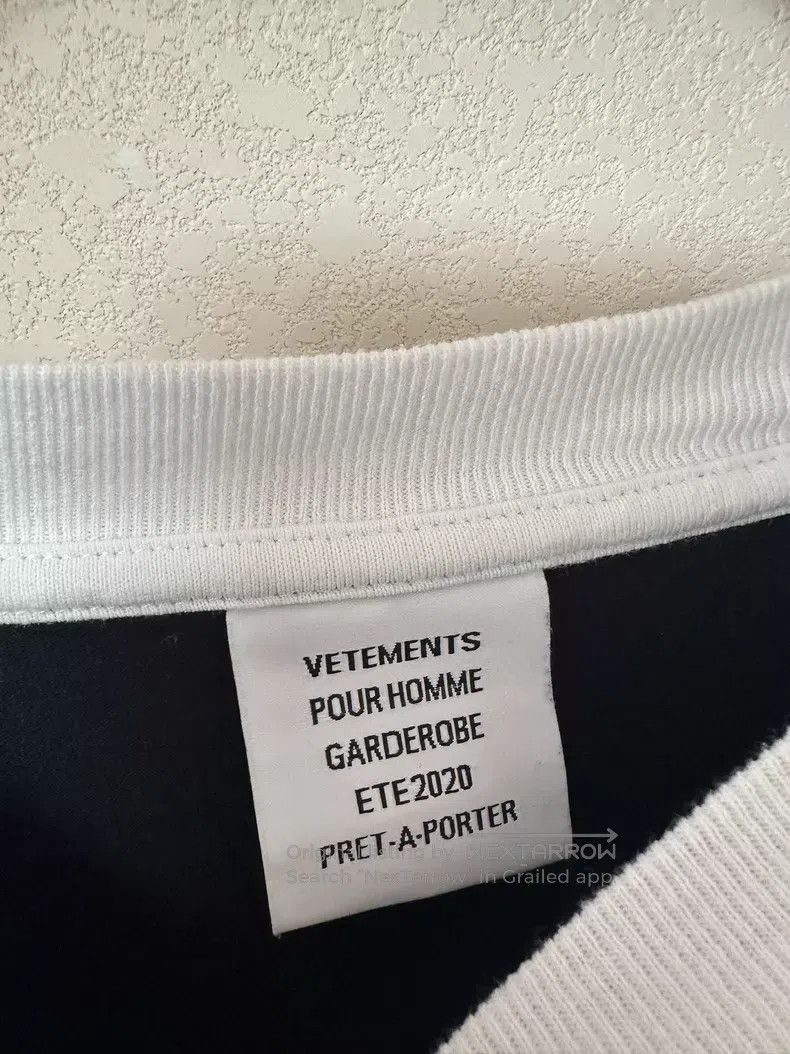 Vetements VETEMENTS Clover Fake Two-Piece Short Sleeve Size US S / EU 44-46 / 1 - 3 Thumbnail